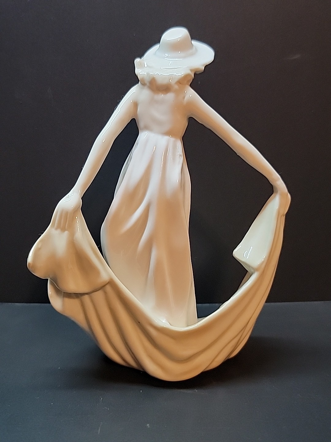 Vintage May Dance Porcelain Figurine *Damaged Missing Foot*