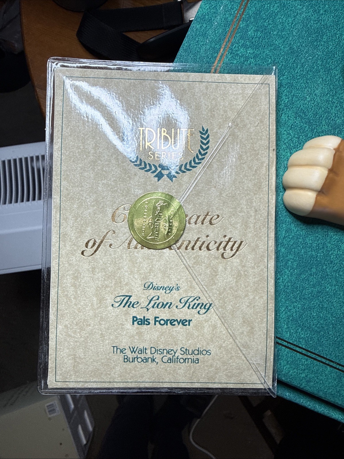 WDCC – The Lion King – Pals Forever – Tribute Series – UPC No. 035075410850 NEW!