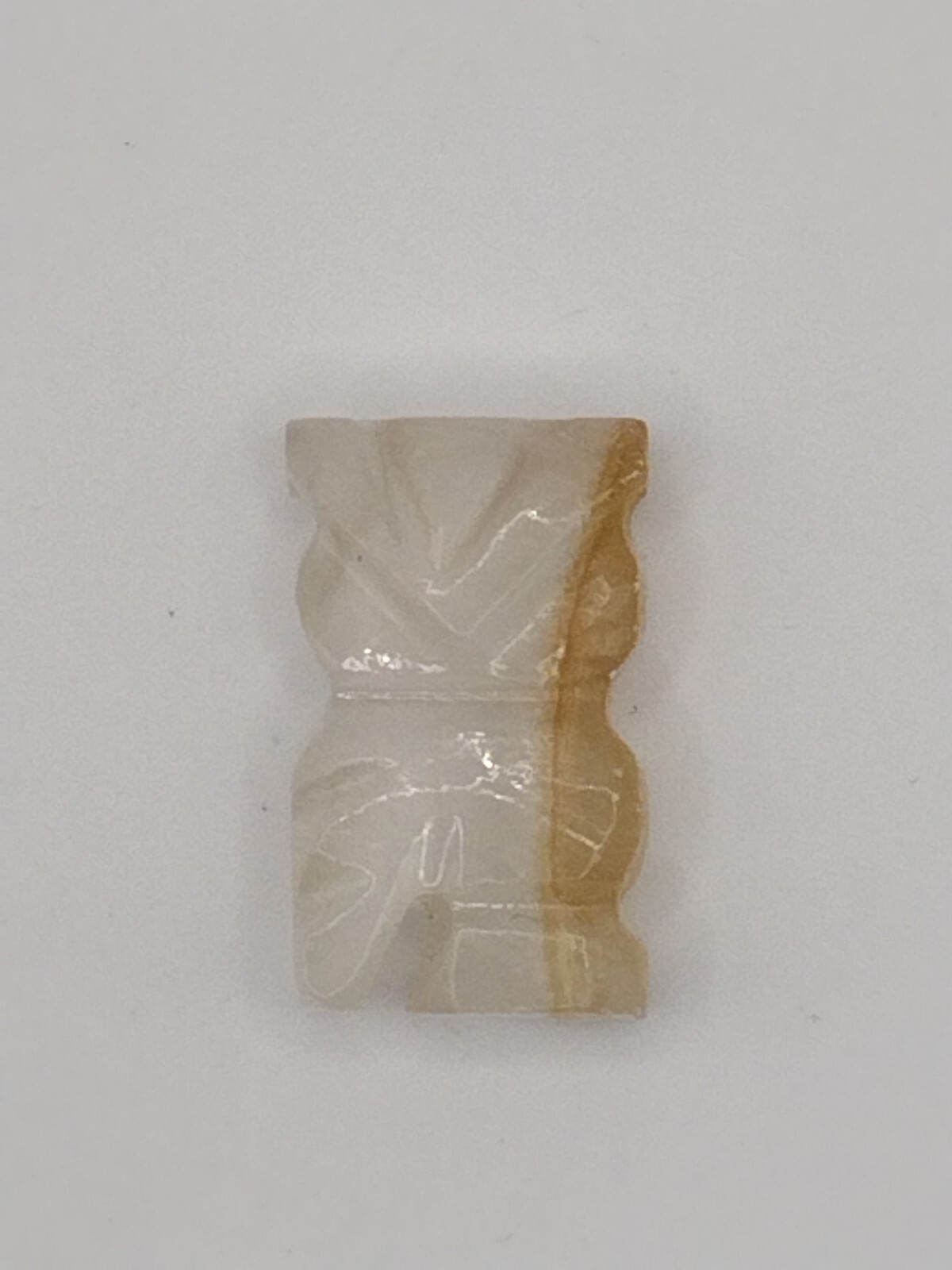 Vintage Miniature Hand Carved Stone Owl Sculpture From Mexico 