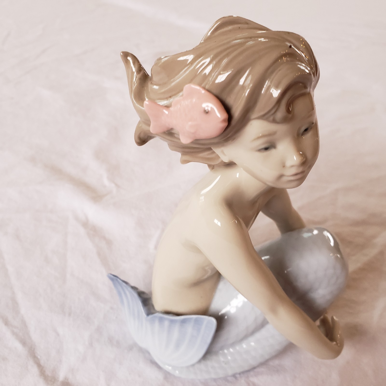 NAO By Llardro Porcelain “Sea Maiden” Figurine Model #1459 Handmade Spain 2003
