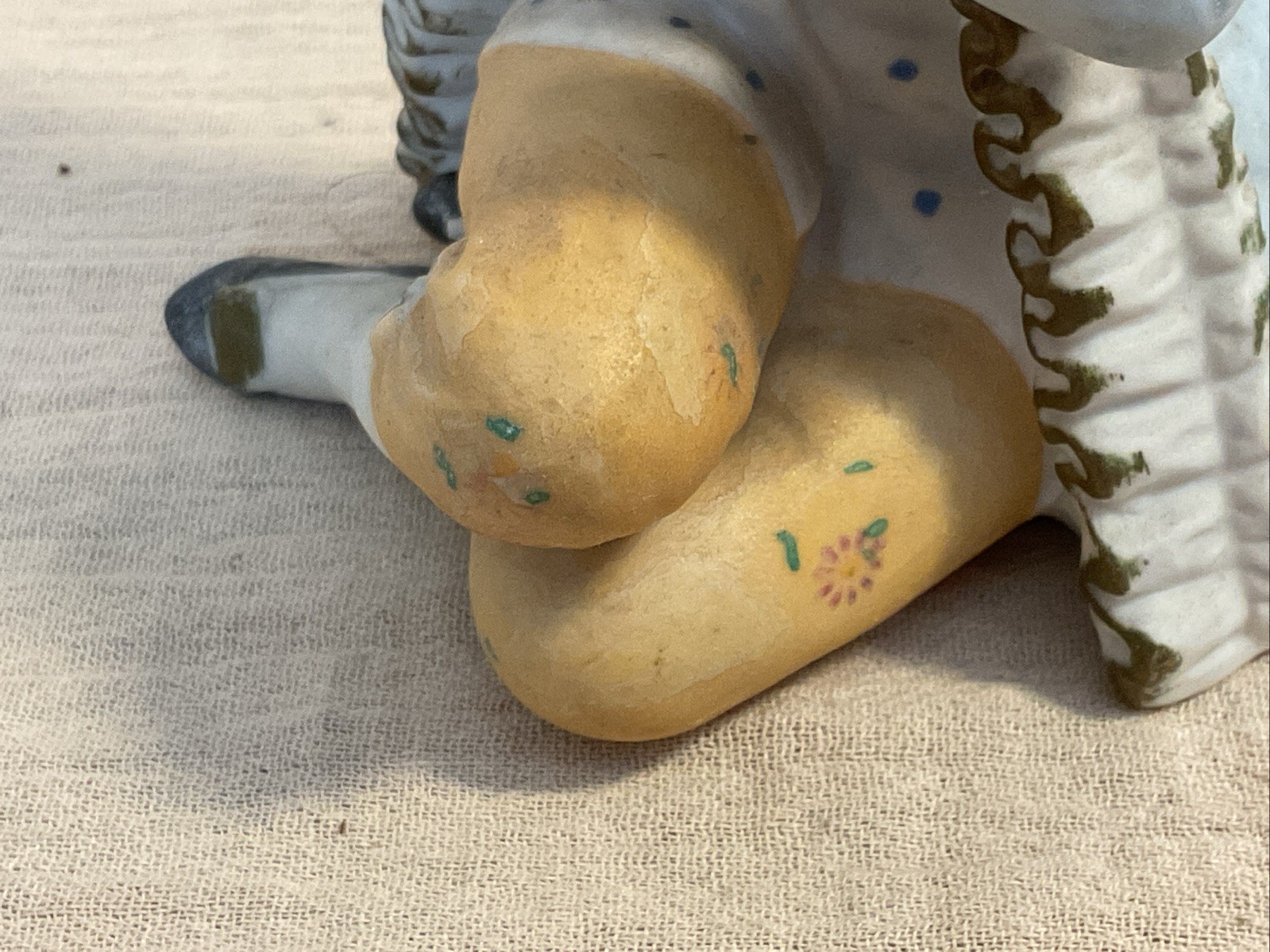 Vintage Porcelain Boy With Flute Figurine JB BETSONS CHINA
