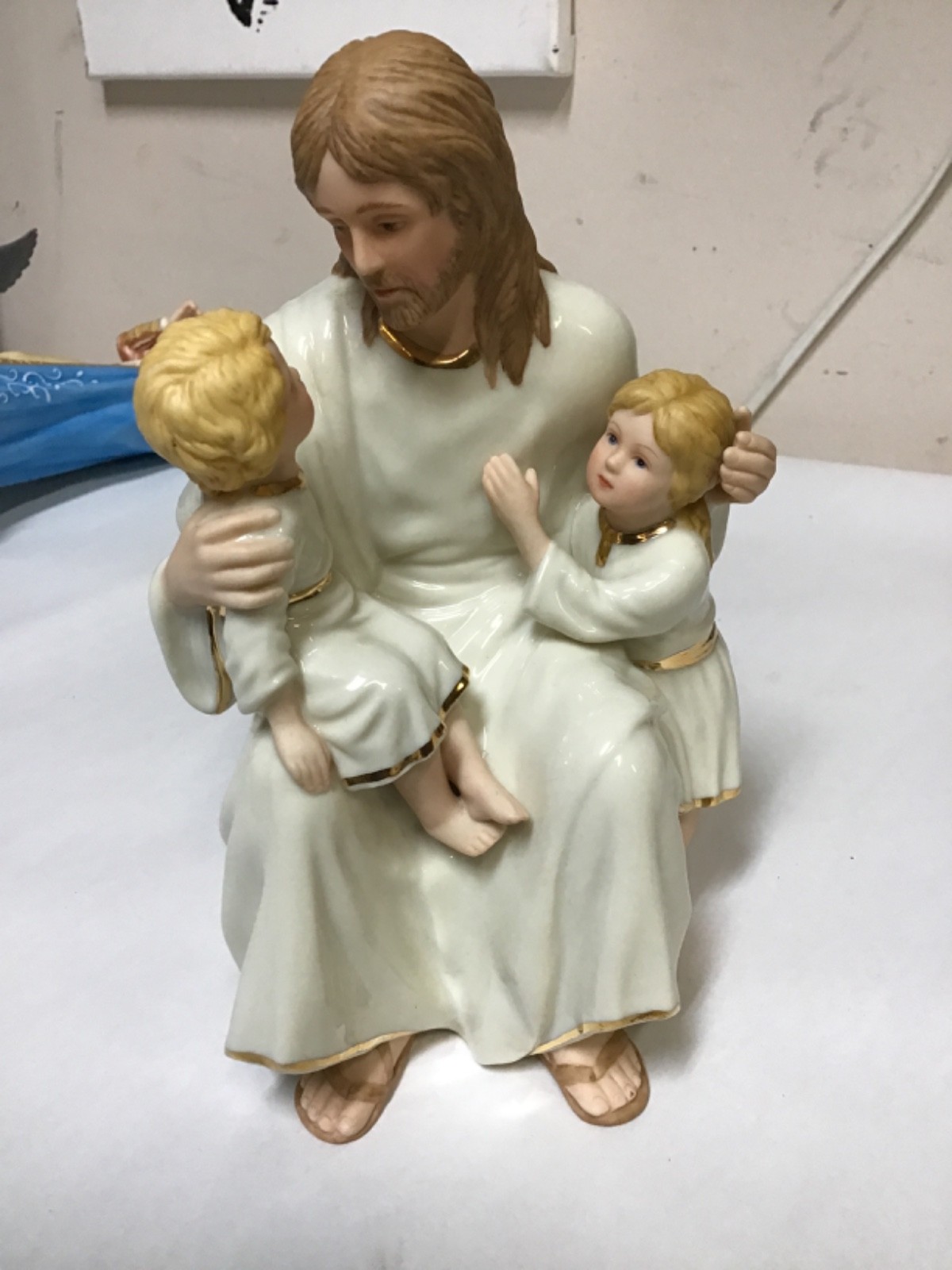 Lenox THE CHILDREN’S BLESSING Figurine Jesus With Boy and Girl