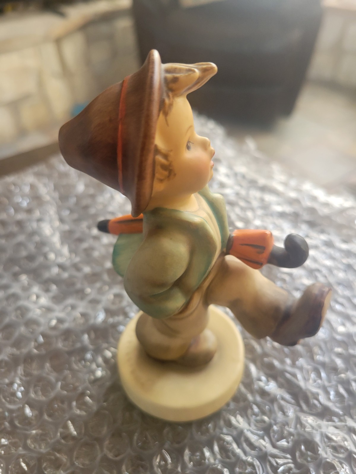Hummel Grobel W. Germany ‘Happy Traveler’ Figurine #109, Vintage Goebel
