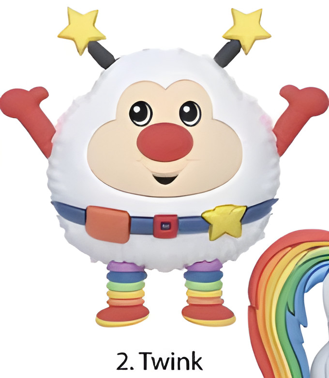 Rainbow Brite Figural Bag Clip Series 1 3 Inch Twink