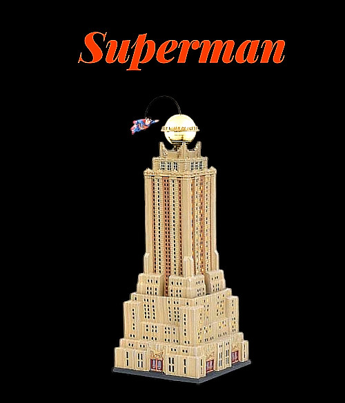 Department 56 DC Comics The Daily Planet Superman Superhero Retired #6002319 NEW
