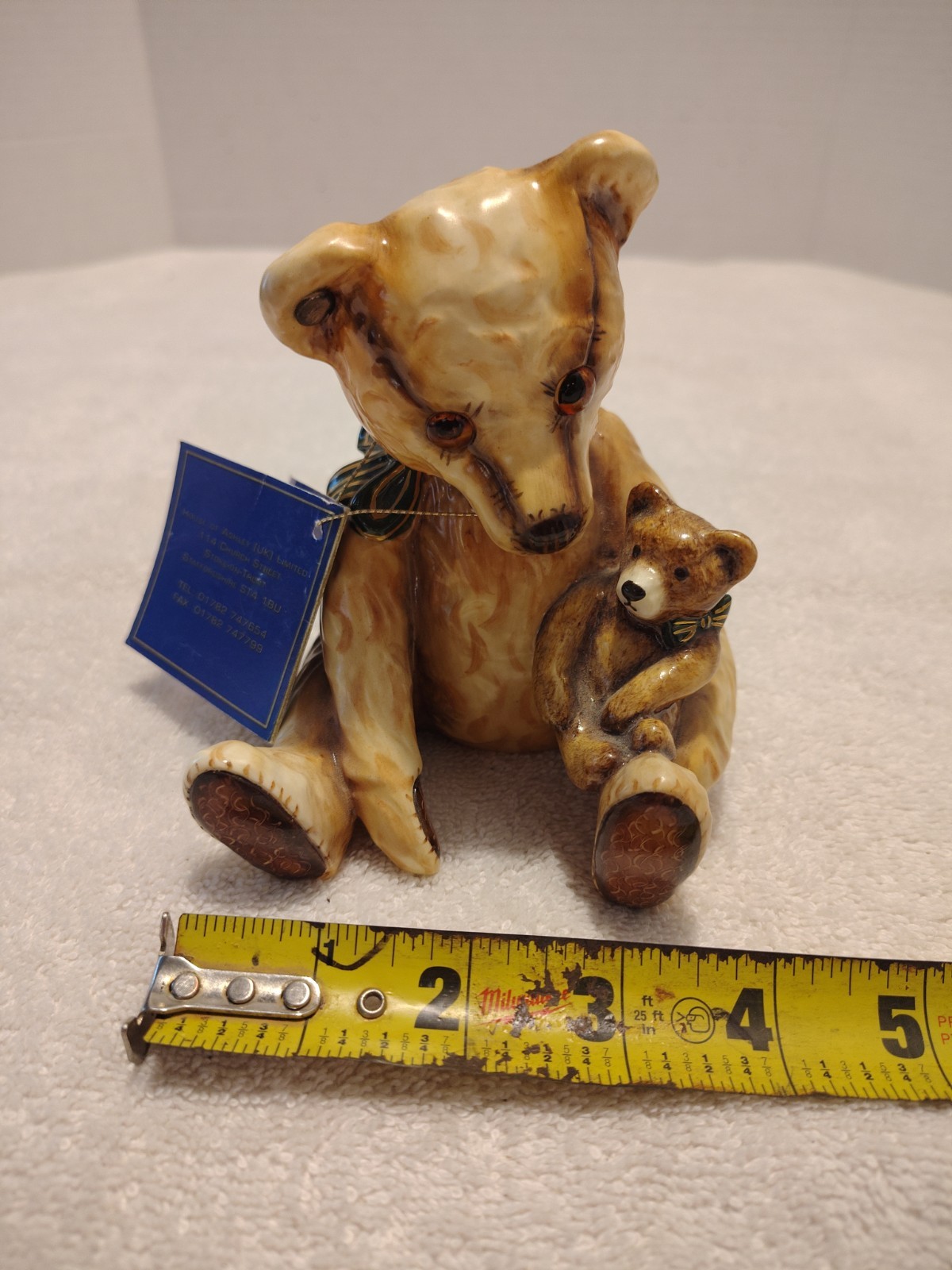 House of Ashley Limited # 31 of 500 Chelsea Bear Collection HARRY Bone China EUC
