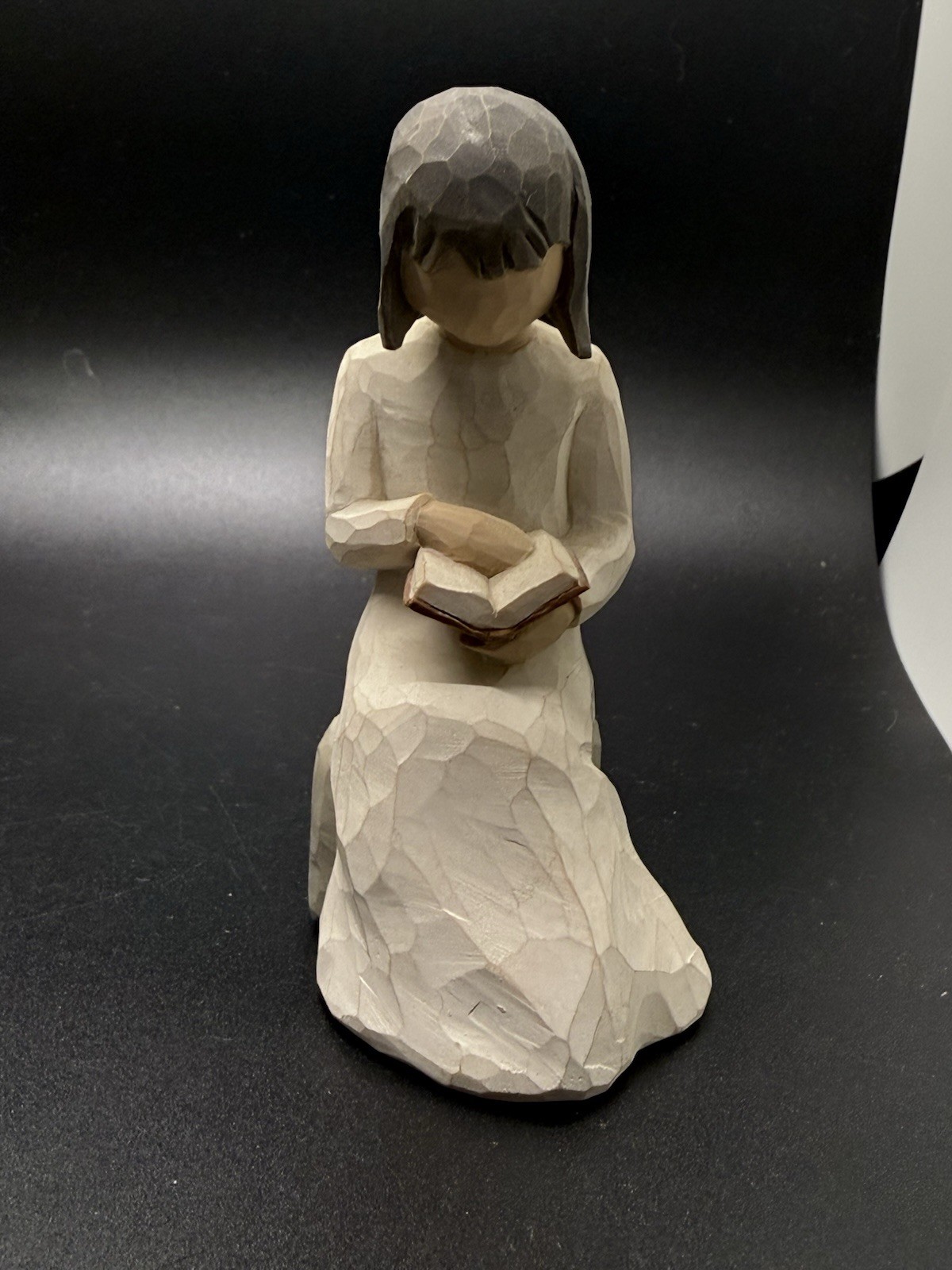 Fugurine Casted Susan Lordi Willow Tree “Wisdom” resin hand painted #26122 NIB