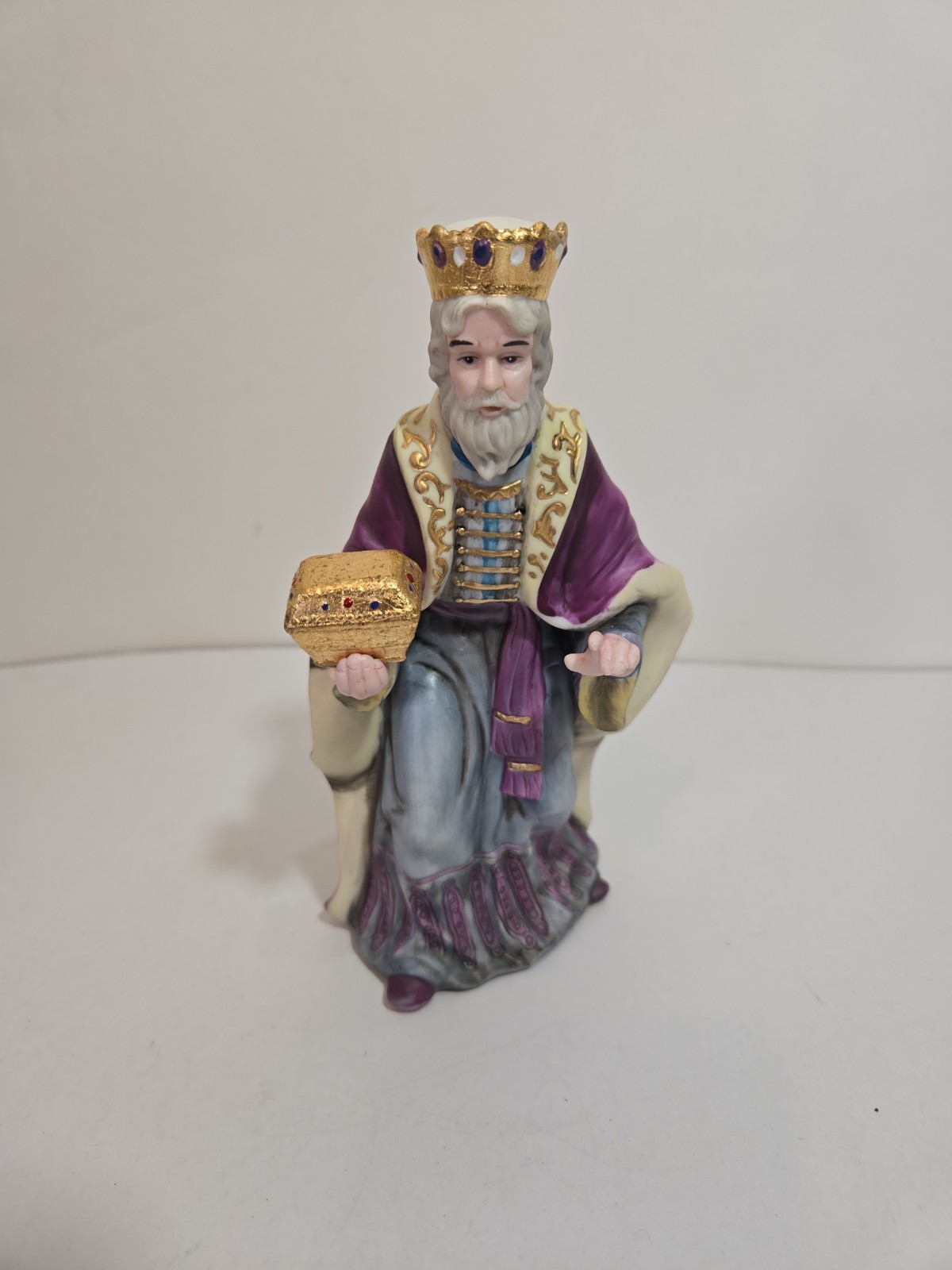 Thomas Kinkade 2002 King Gaspar Hawthorne Village Nativity Replacement Figure 7″
