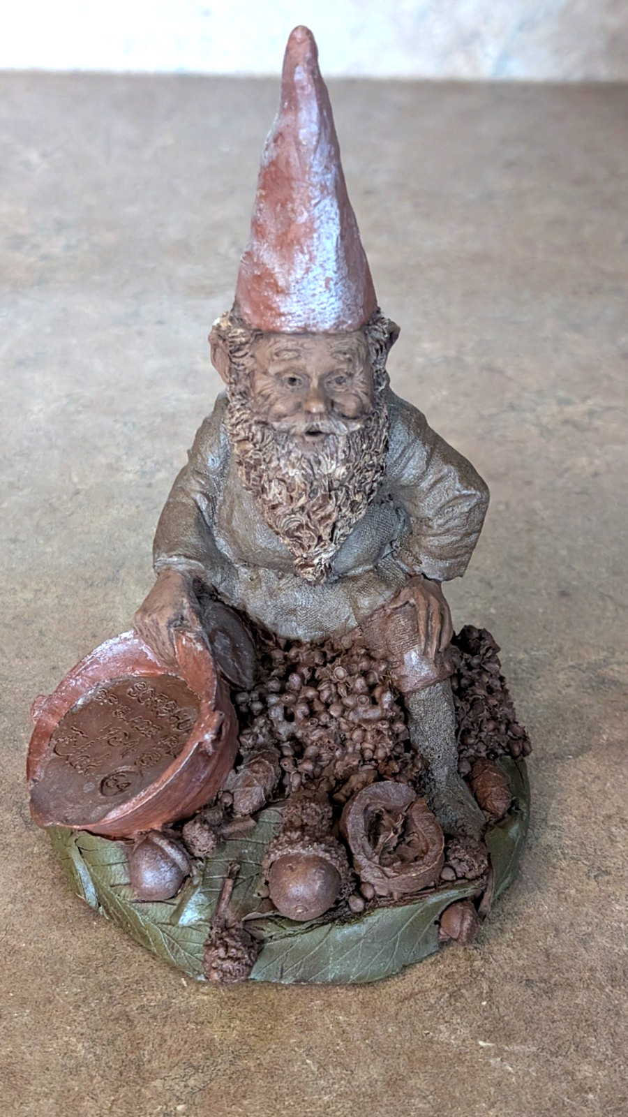 TOM CLARK GNOME SORGHUM OF GLADE VALLEY YEAR 1984 MOLD EDITION #64 FREE SHIPPING