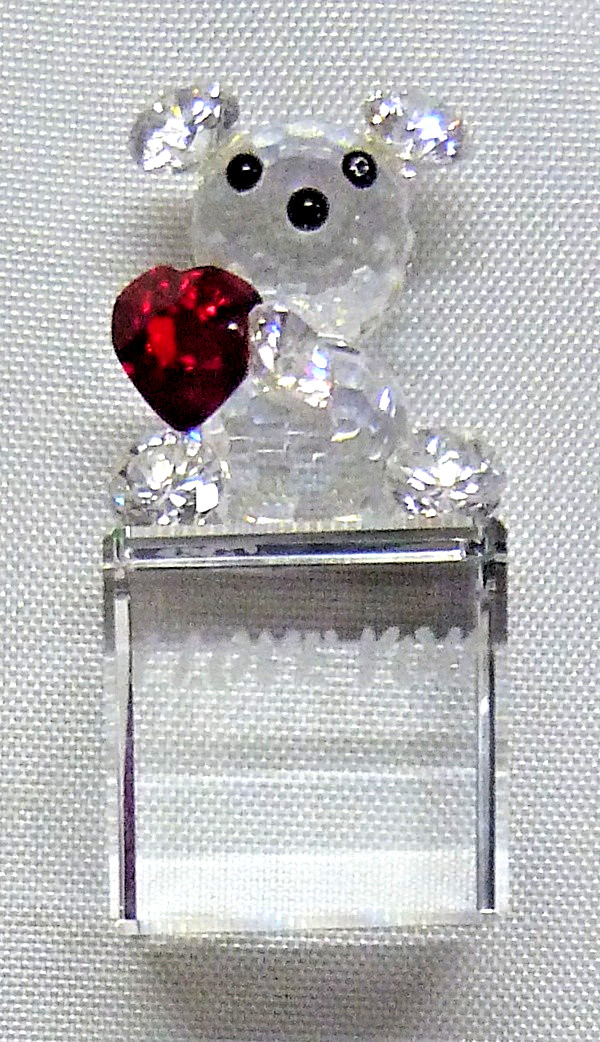 Crystal World “I Love You” Teddy Bear
