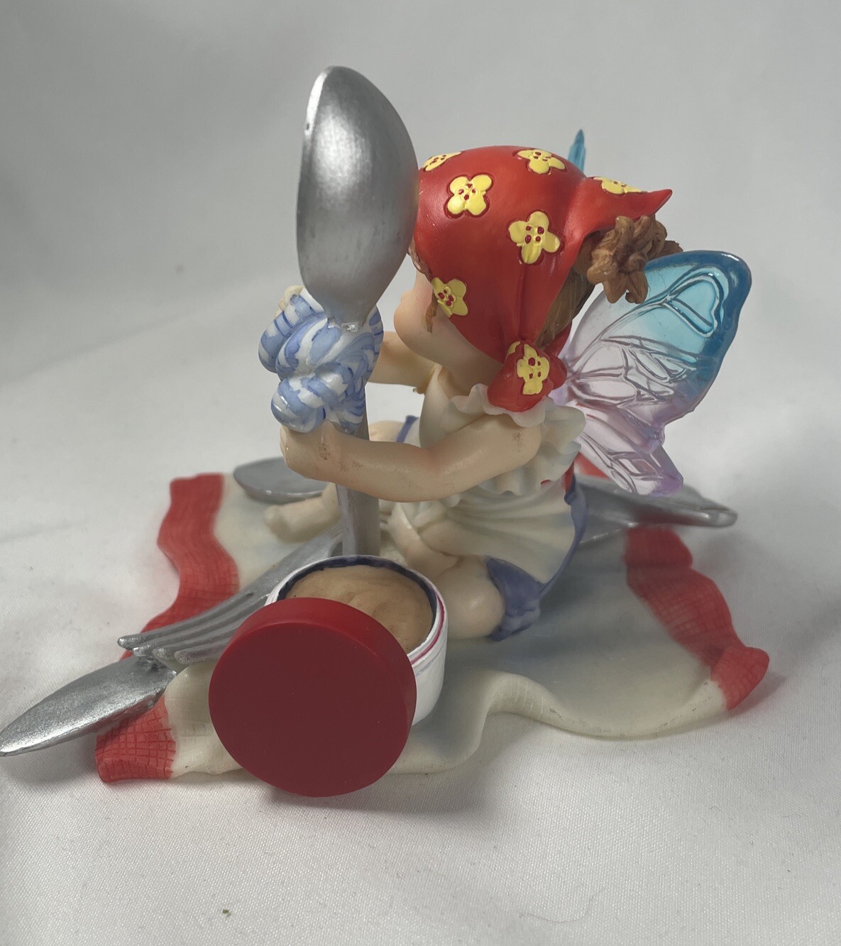 My Little Kitchen Fairies -SHINY SILVERWARE FAIRIE-4021014 Enesco