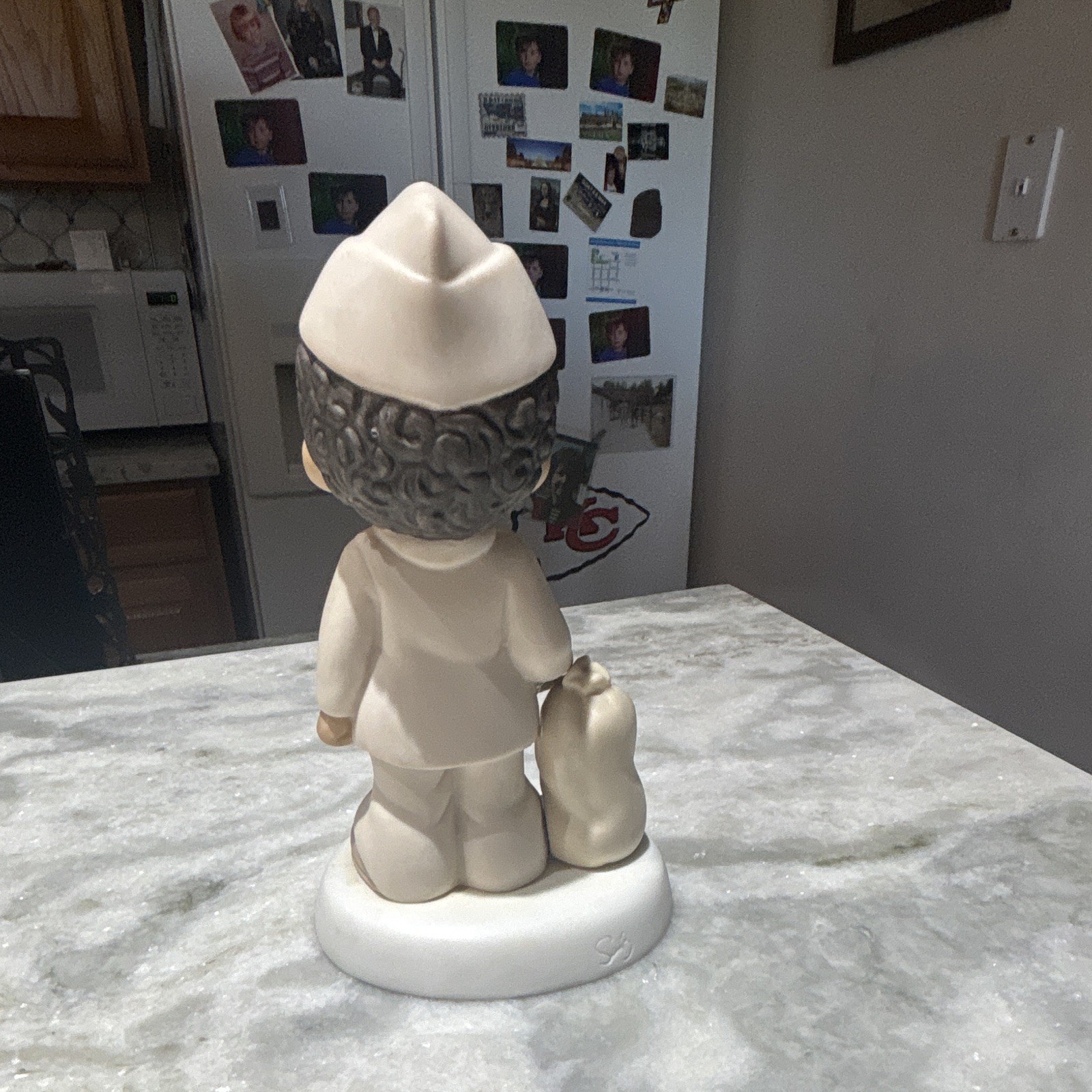 Precious Moments 1991 Bless Those Who Serve their Country porselen doll #527297
