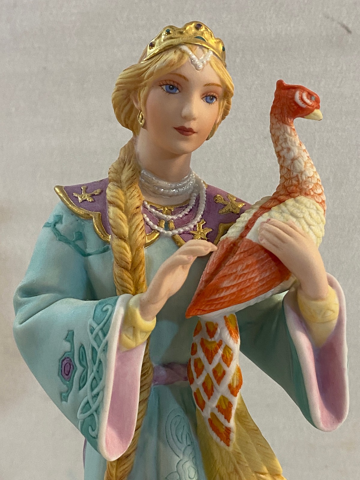 1992 LENOX LEGENDARY PRINCESSES THE PRINCESS AND THE FIREBIRD + ORIGINAL BOX