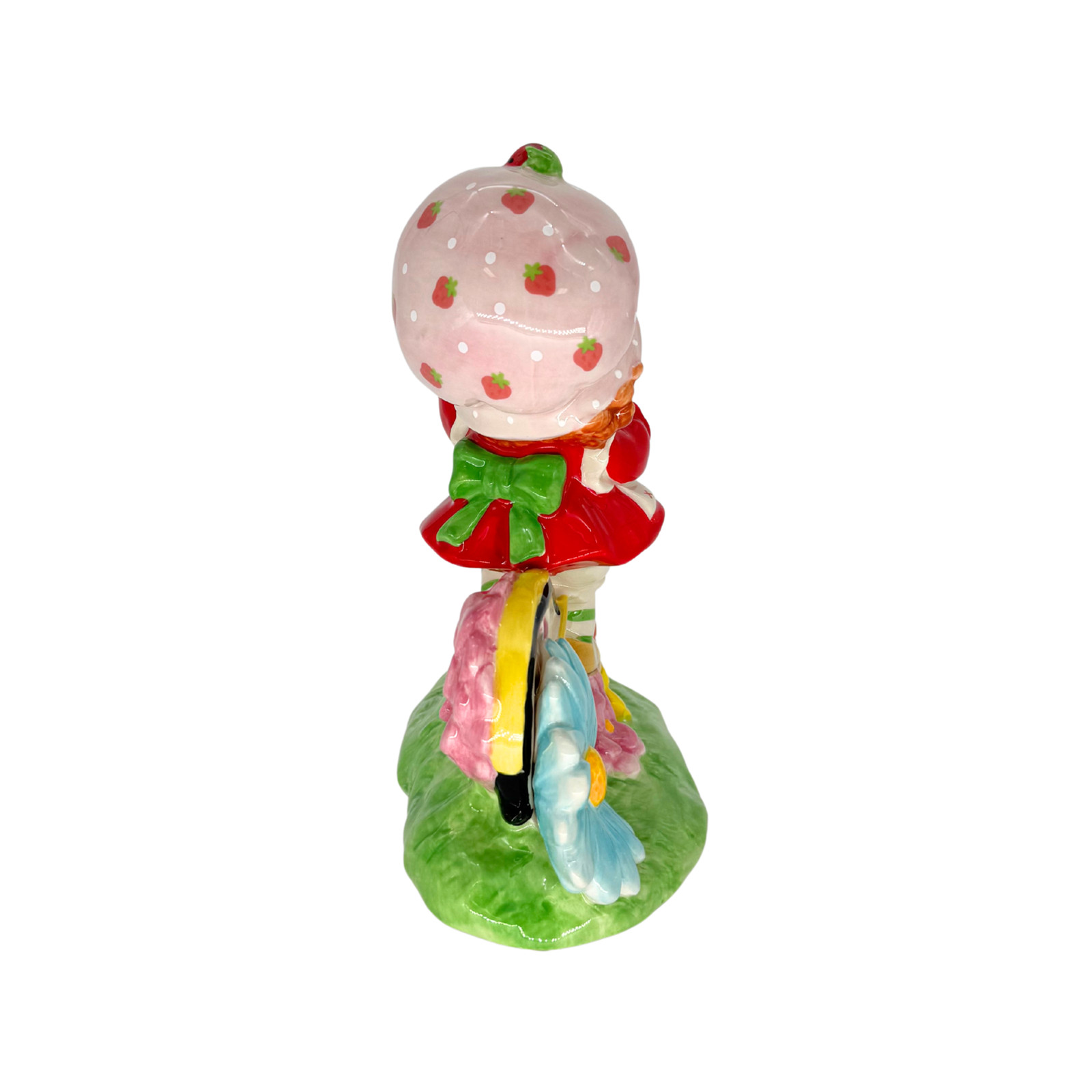 Blue Sky Clayworks Strawberry Shortcake Pedal Push Flower Garden Figurine 24878