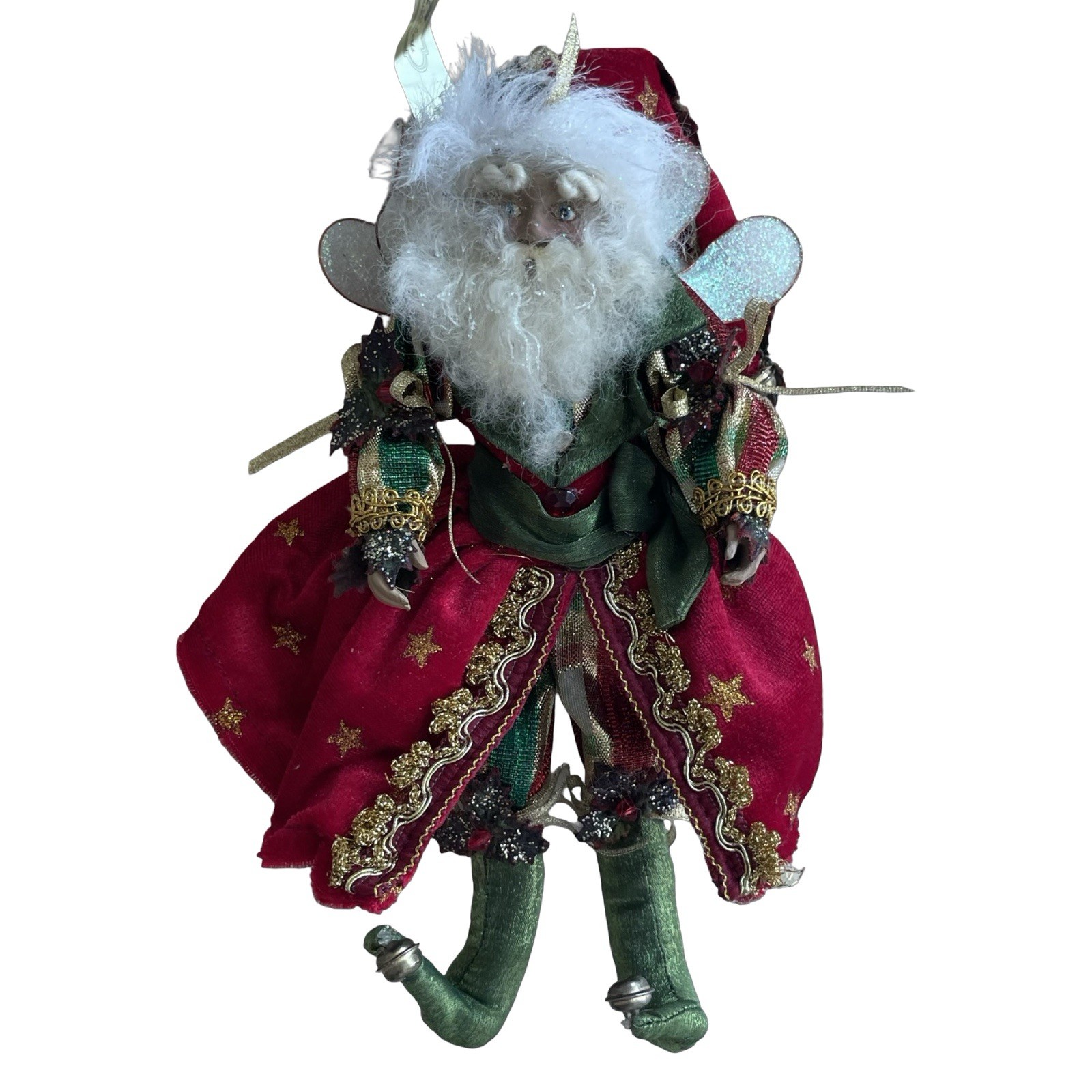 Mark Roberts “7 Swans A Swimming” Fairy Christmas Ornament Santa #51-35906