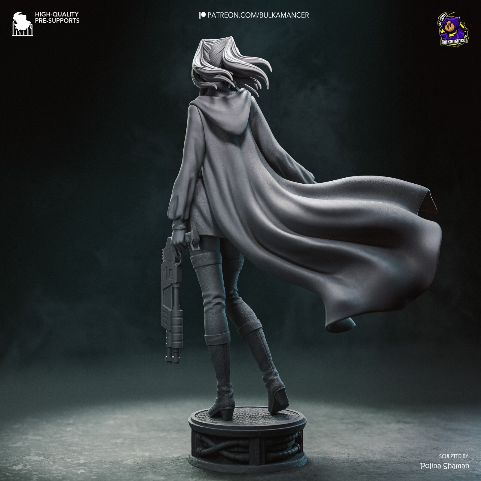 1:8 Re-L Ergo Proxy Fan Art UNPAINTED High Quality Garage Kit