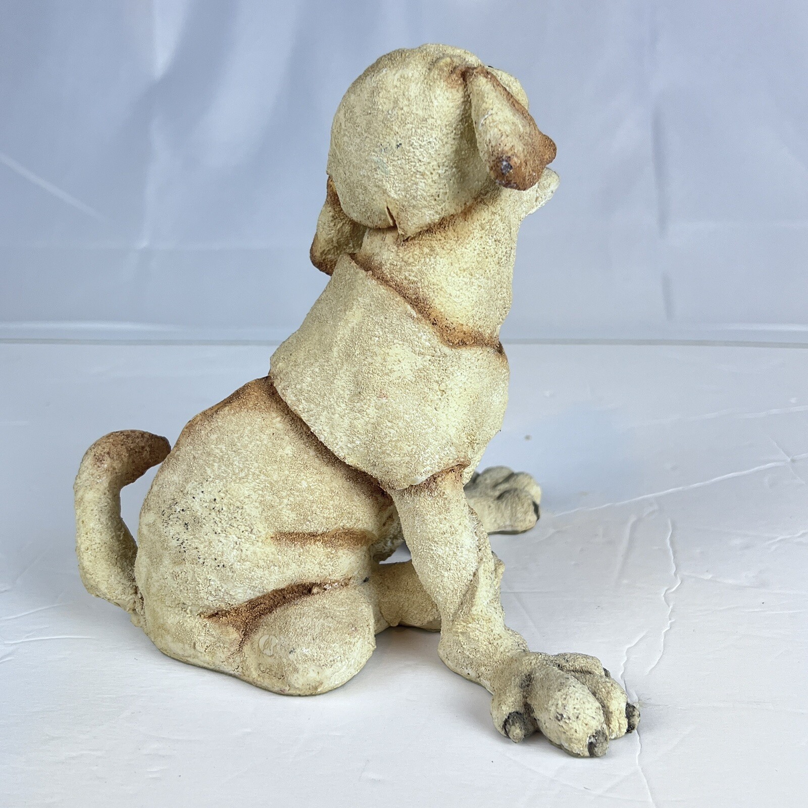 Country Artists A Breed Apart Yellow Lab Puppy Sculpture 2003 #70207 Rare