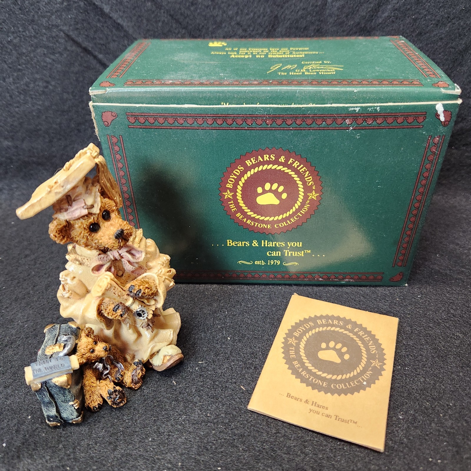 Boyd’s Bears And Friends Bailey The Graduate Carpe Diem 1997 NIB