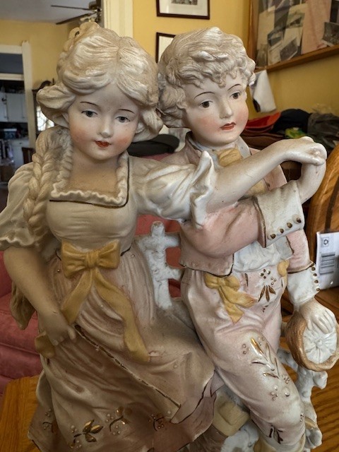 E12 – Heubach figurine – Dancing Couple – 13 inches