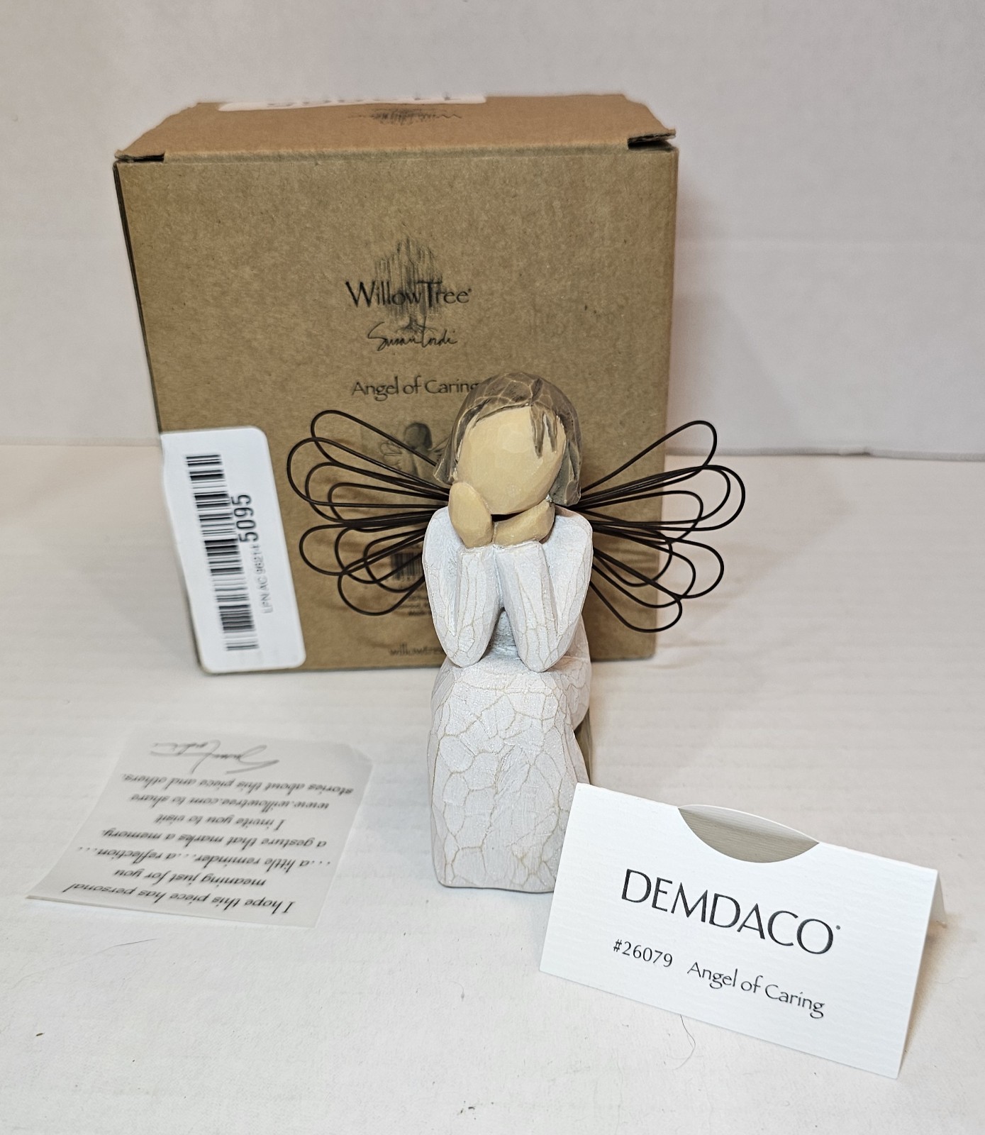 NEW Willow Tree ANGEL OF CARING Always There, Listening with a Willing Ear
