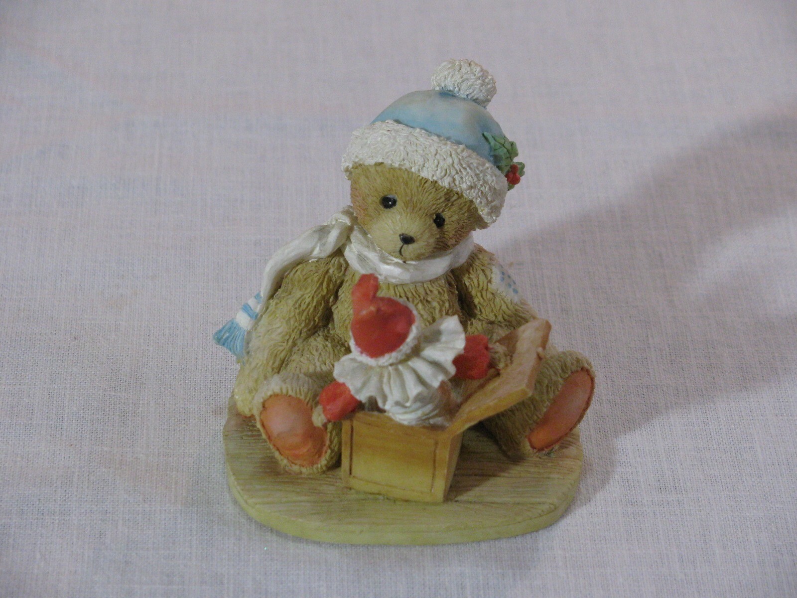 Vtg Cherished Teddies Douglas Let’s Be Friends Figurine 950661, 1992, Hamilton r