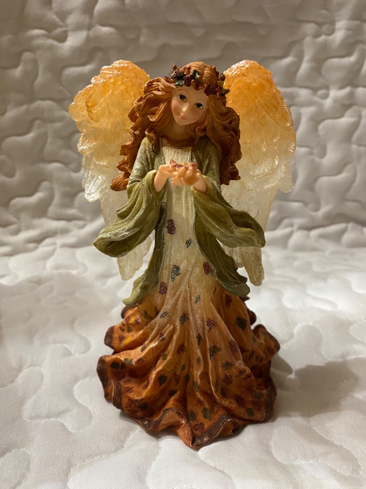 BOYDS CHARMING ANGELS COLLECTION – AUTUMN… ANGEL OF FALL’S SPLENDOR- 1E