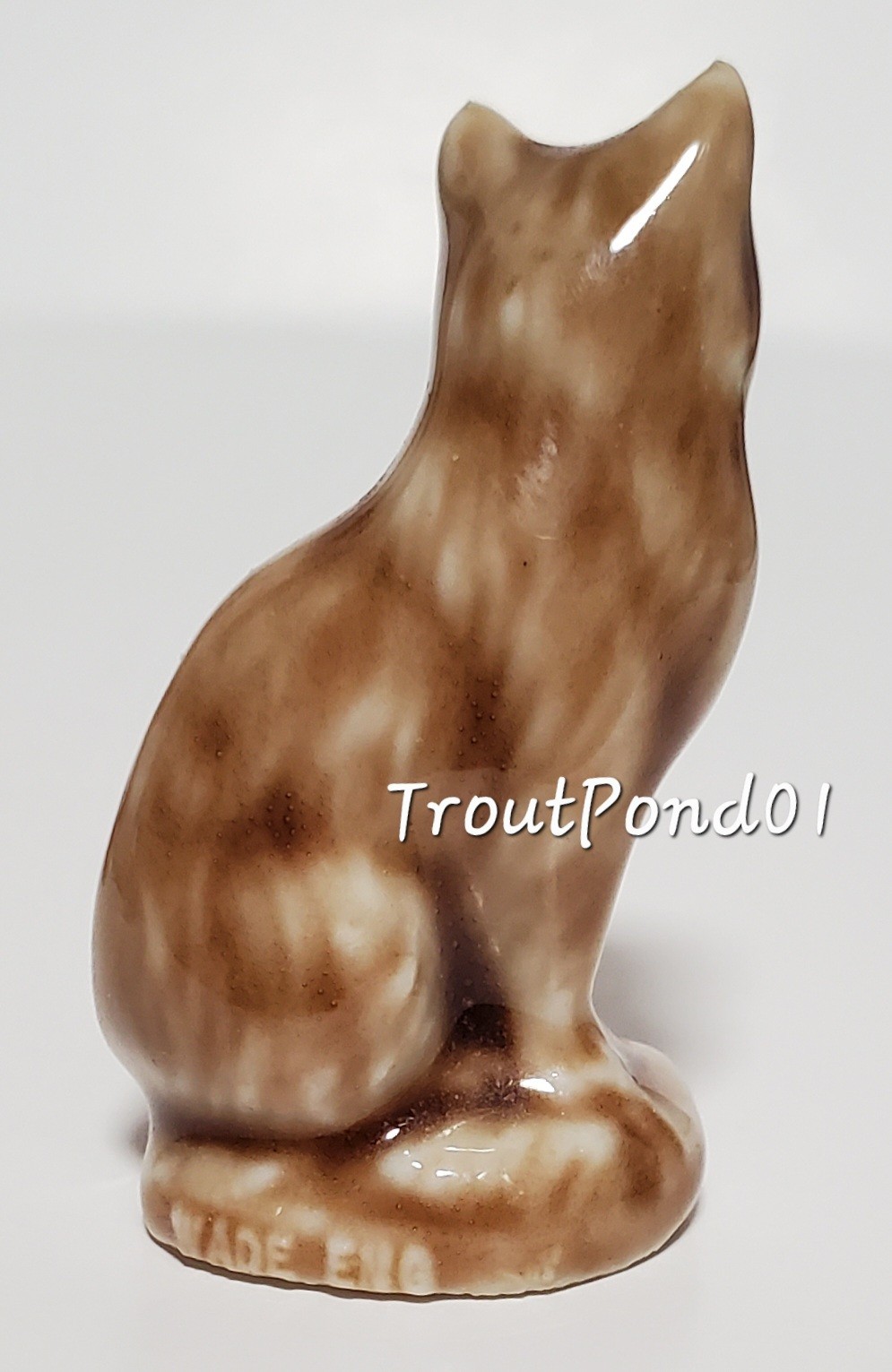Wade Whimsies Cat Porcelain Figurines RARE Ginger KS Wader LE 1977 #38 Tom Smith