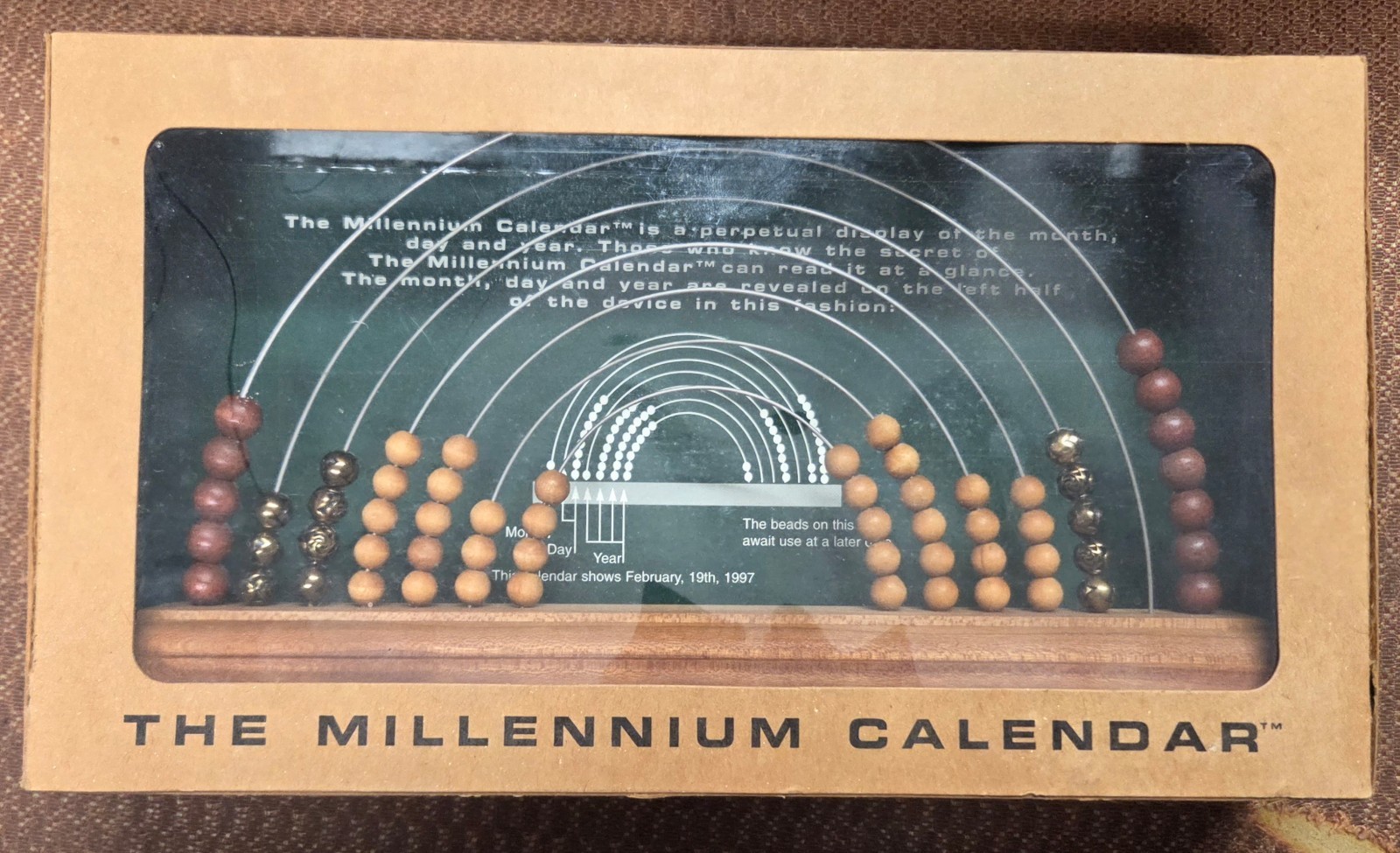 Vintage 1997 The Millennium Calendar by Wonder Products NOS Made in USA