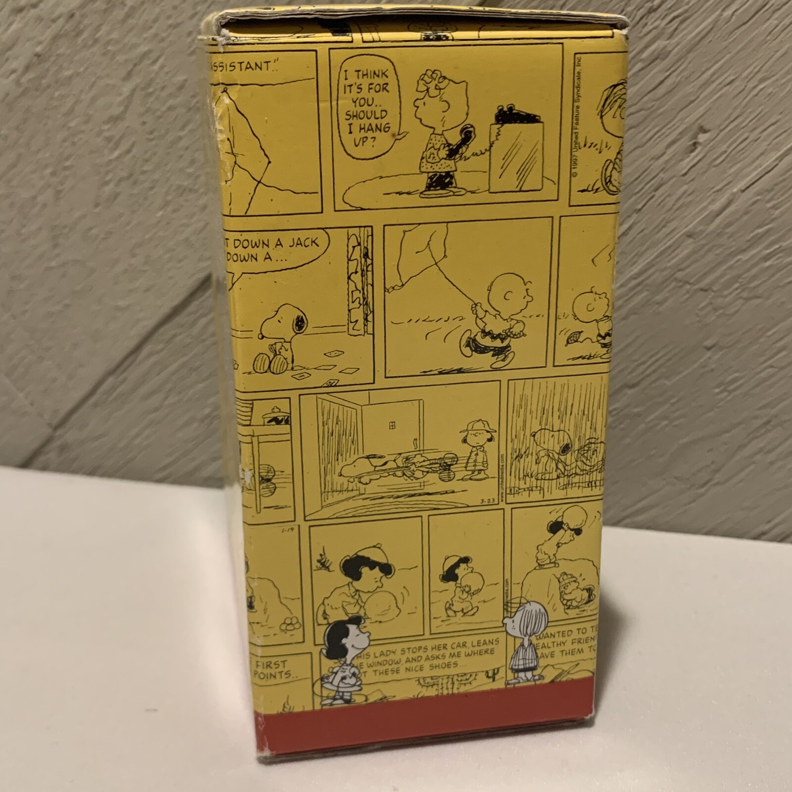 Hallmark Peanuts Gallery Figurine MOOD BOOTH, Missing Mood Signs
