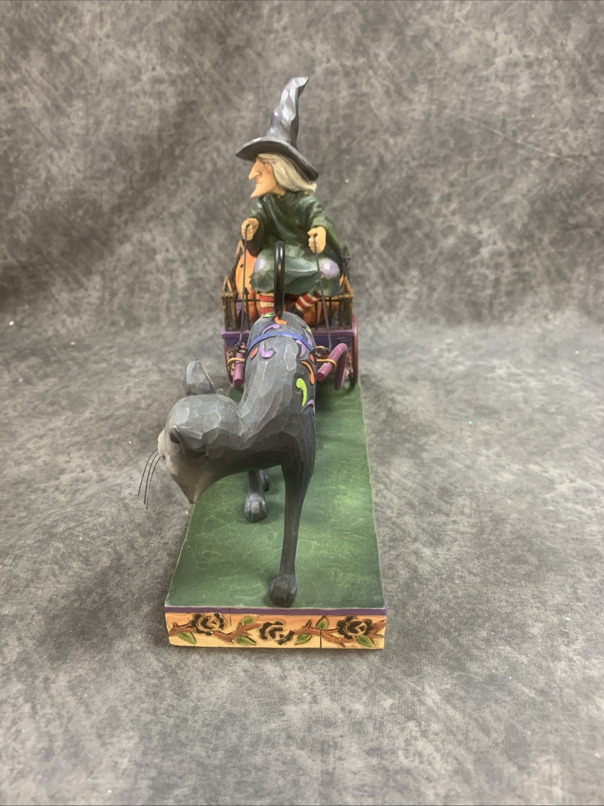 Jim Shore 2008 Witch Figurine “Wicked Ride” 4010487 Heartwood Creek Enesco W/Box