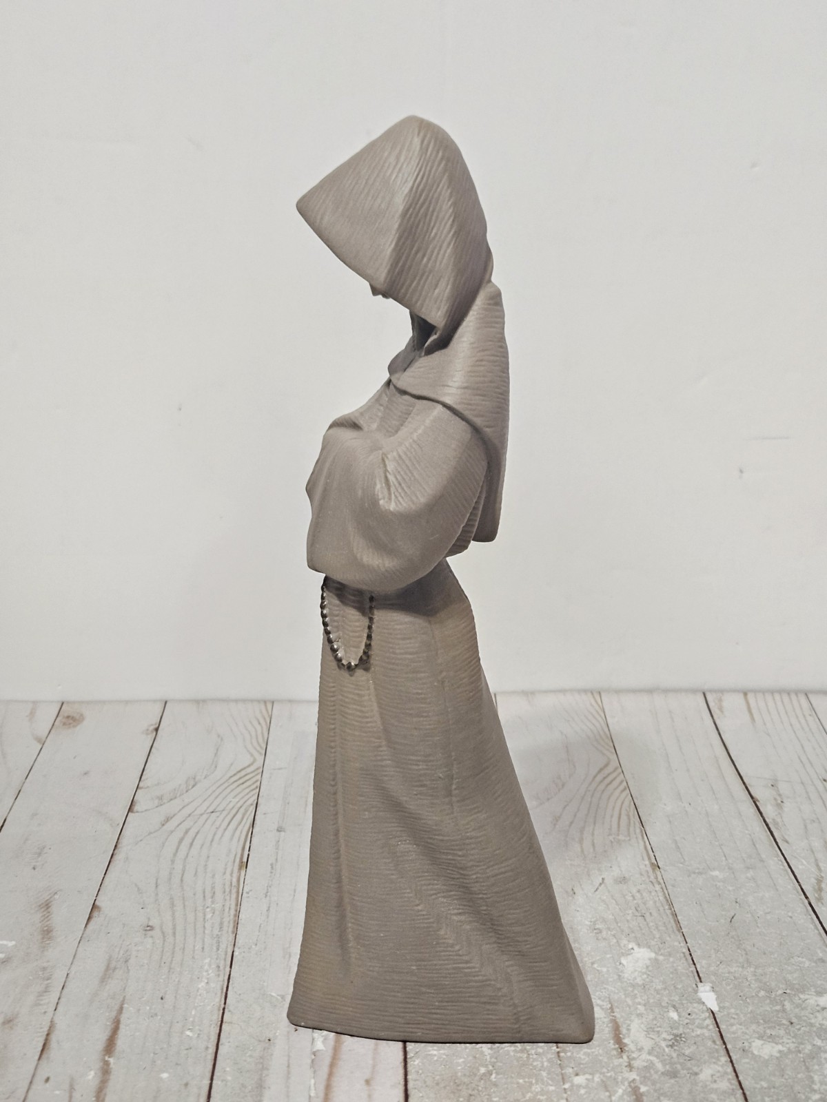 Lladro Monk Serene Franciscan Monk Figurine Matte GRES Finish 13” Tall
