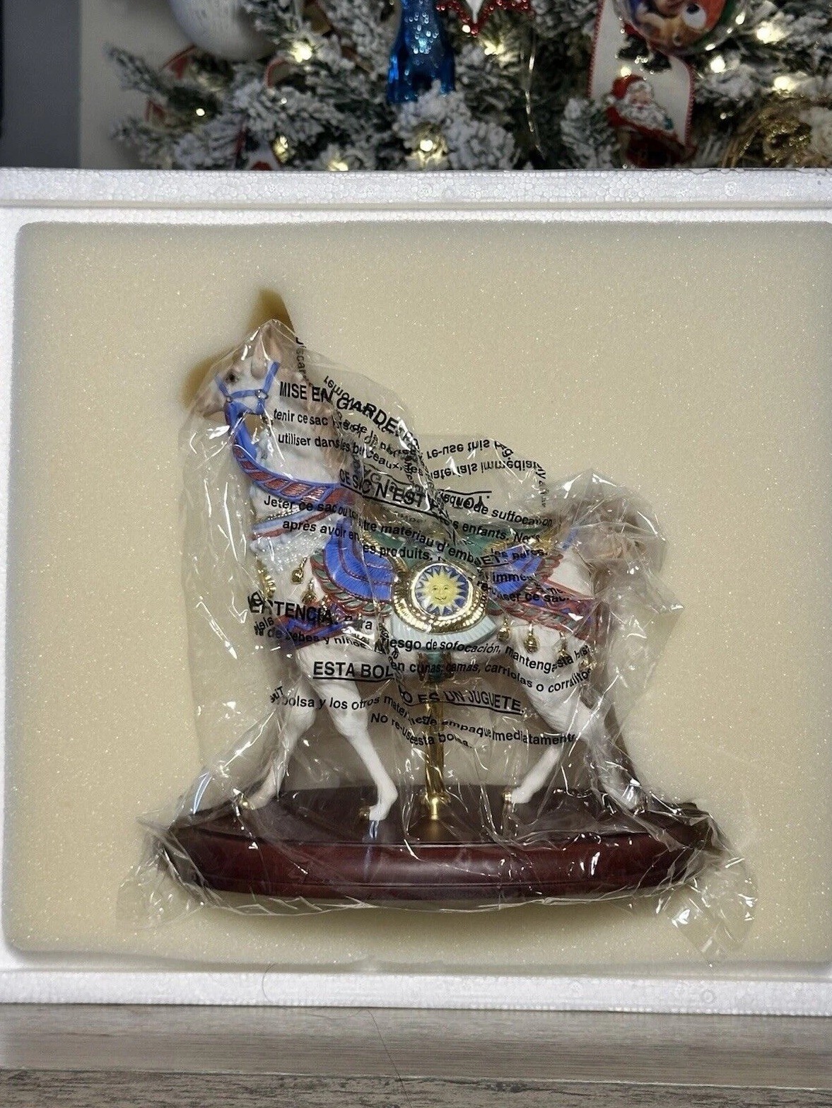 Lenox Carousel Llama Figurine Porcelain Limited Edition NIB w COA