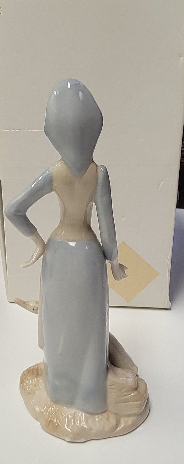 Vintage 1983 Collector’s Edition Porcelain Figurine Woman with Ducks