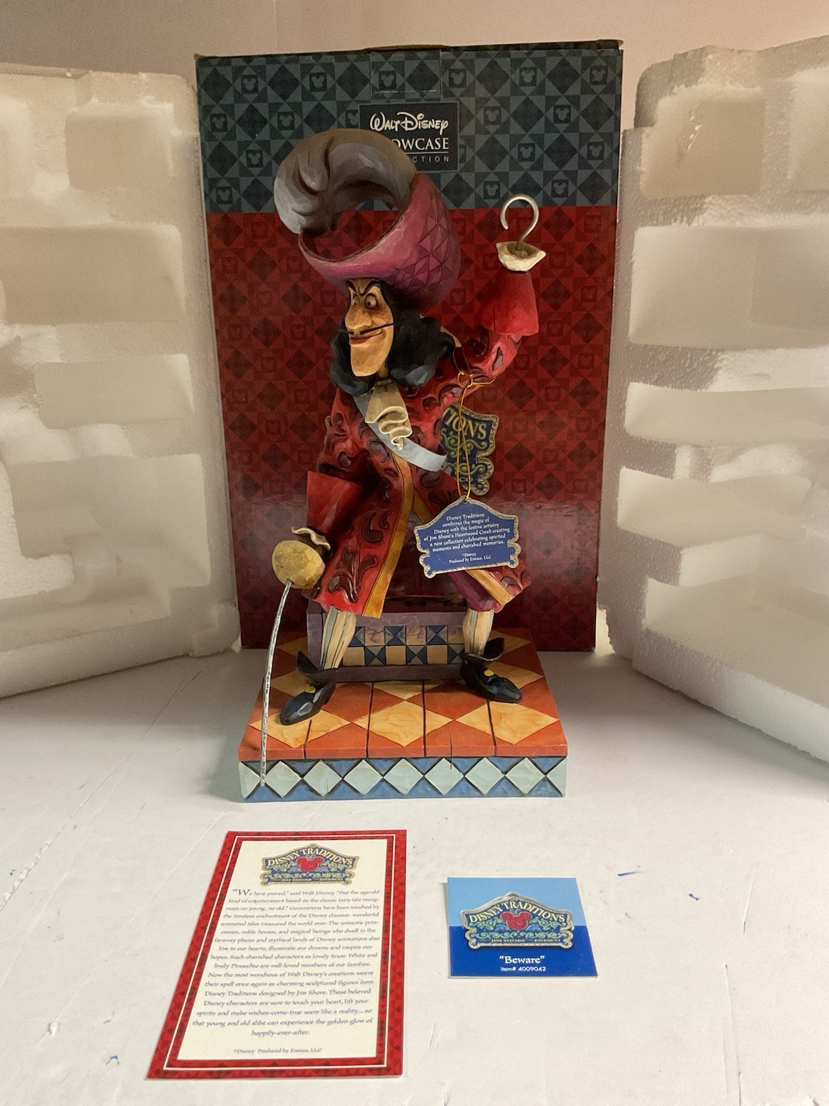 Disney Jim Shore Captain Hook and Mr Smee #4009042 Walt Disney Showcase