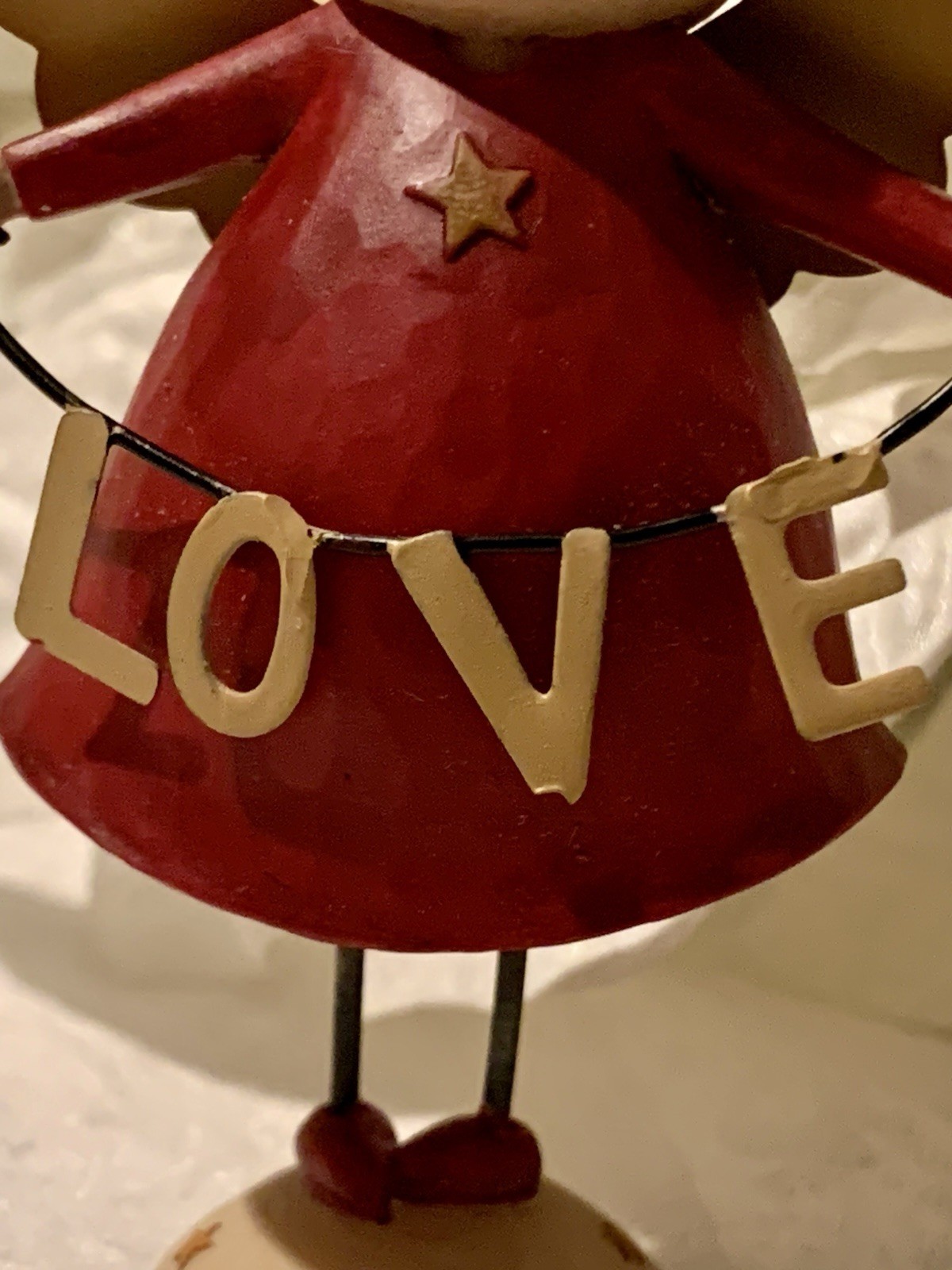 Blossom Bucket Dan Dipaolo Figurine Valentine I Love You This Much Angel 4”