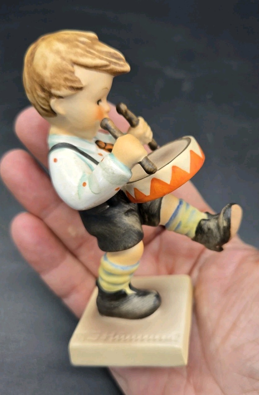 Goebel Hummel Figurine Little Drummer, #240 TMK4, 4.5″ tall, West Germany