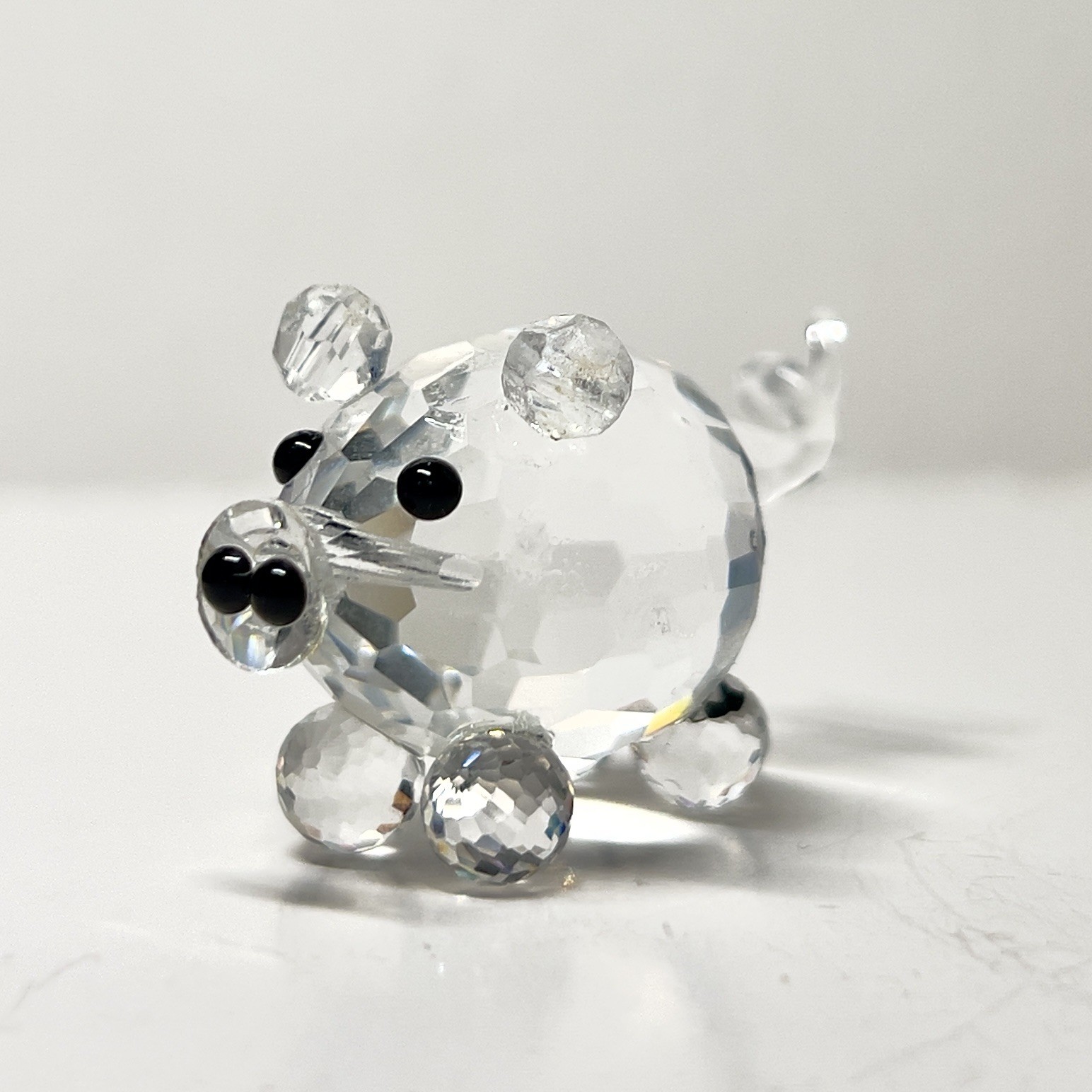 🐷 VINTAGE RARE Swarovski Crystal Piglet. Excellent Condition. Retired item
