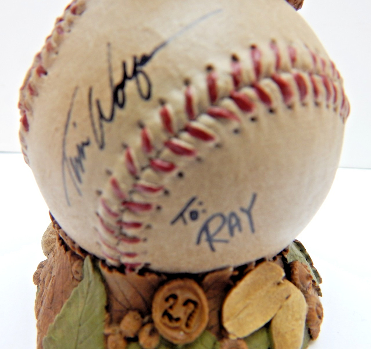 Barry by Timothy Wolfe Signed The Cairn Studio Edt#27 1992 w/COA Baseball (97