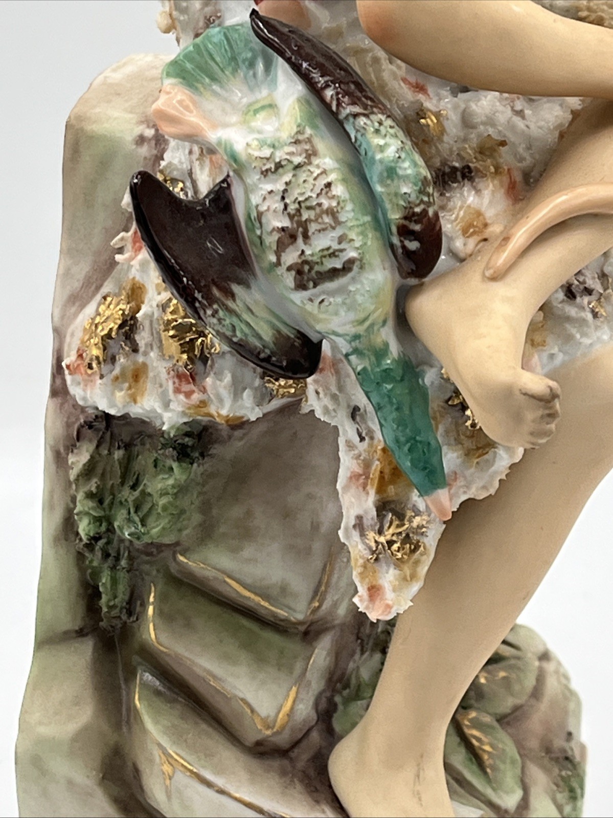 Diana the Huntress Greek Mythology Sylvan China CMD 13.5” Porcelain Lady Statue