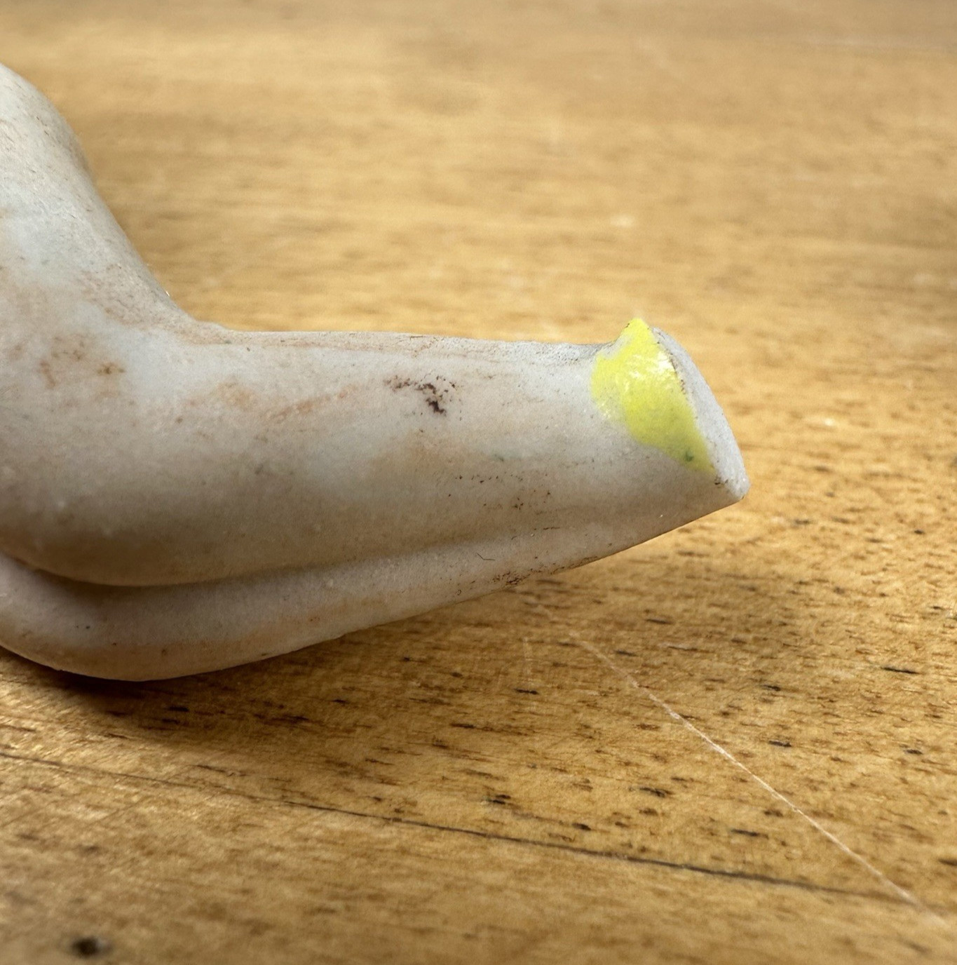 Lot of 2 VTG Mermaid Figurine Chalkware Japan 1950s MCM Reclining Nude READ