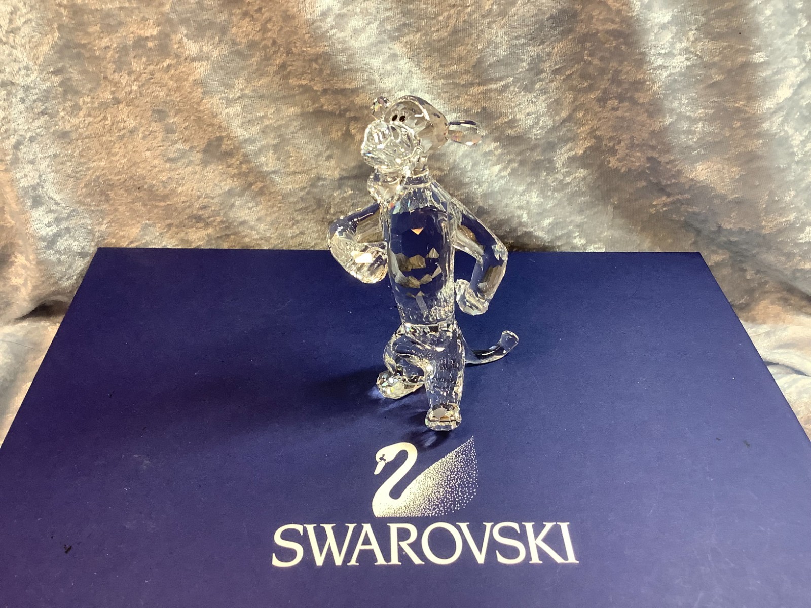 Swarovski Disney Set: Winnie the Pooh, Eeyore, Piglet, Tigger, & Plaque. MIB+COA
