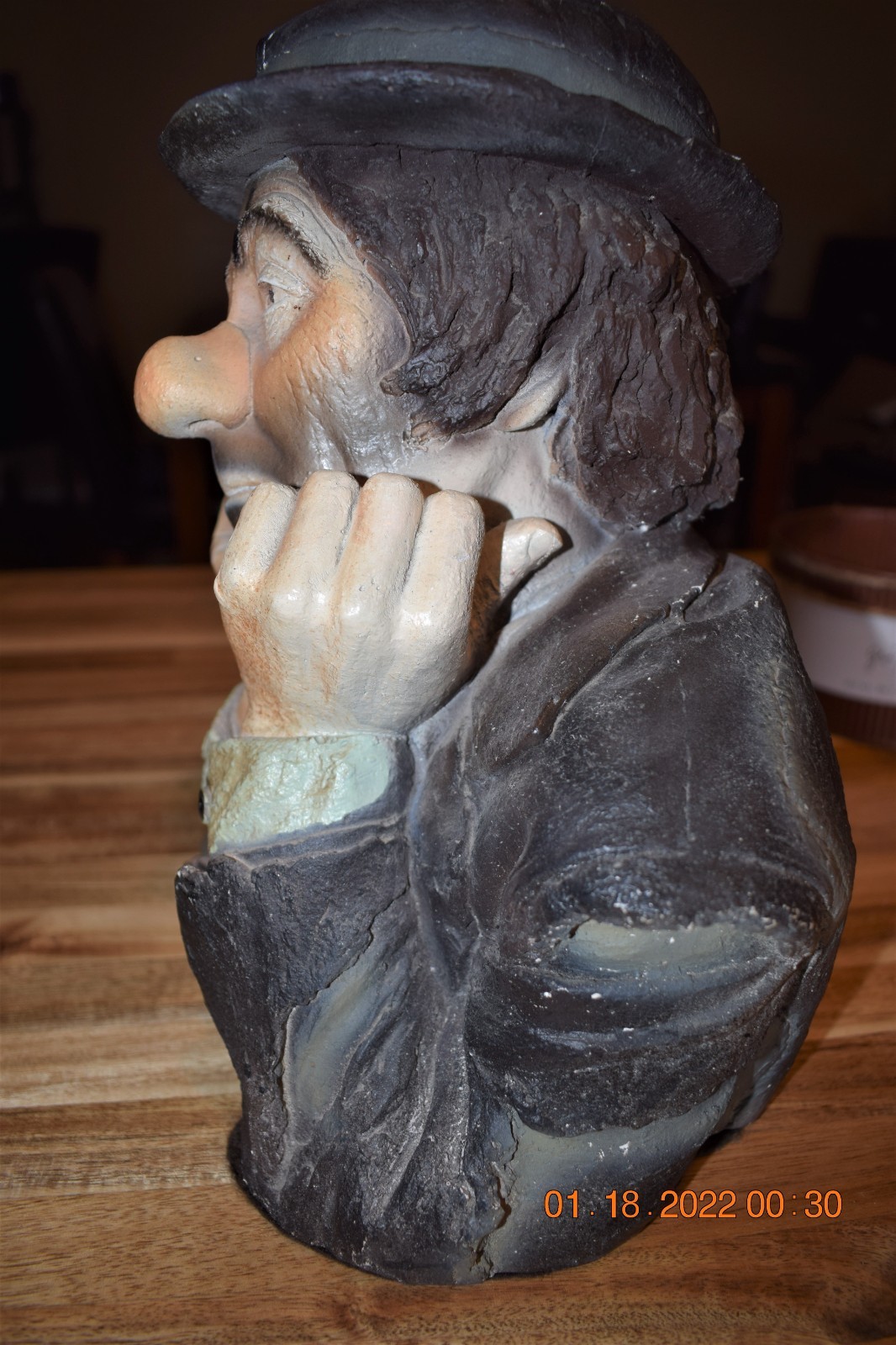 Emmett Kelly Jr Vintage “Why Me” (Hobo/Clown) (Rare/Vintage)