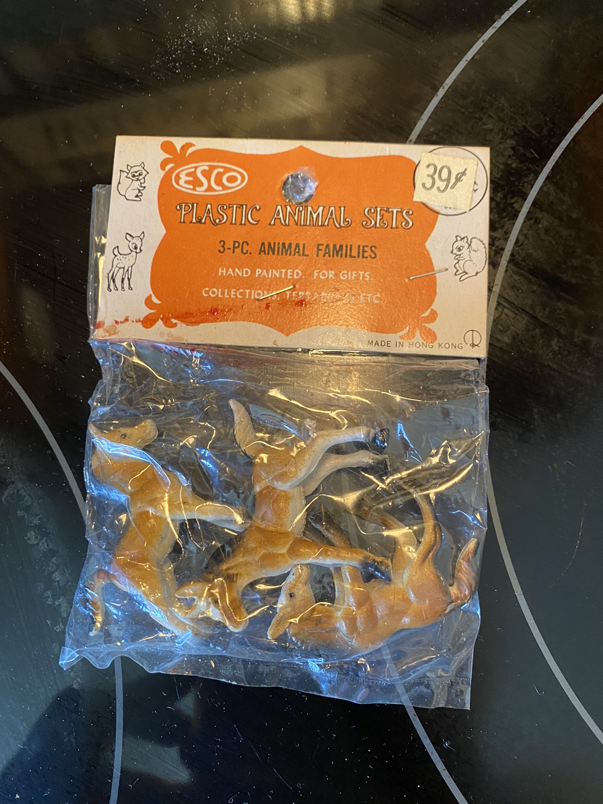 Vintage Esco Plastic Animal Deer New Never Opened Hong Kong