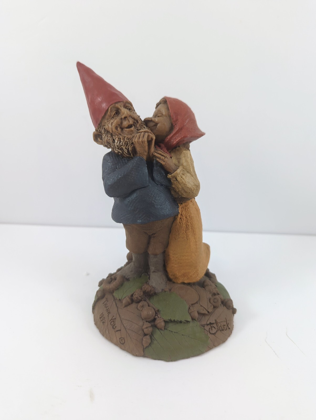 Tom Clark Gnomes Cairn Studio Item #5178 “Thank You” 1992 Edition #43 6.25″