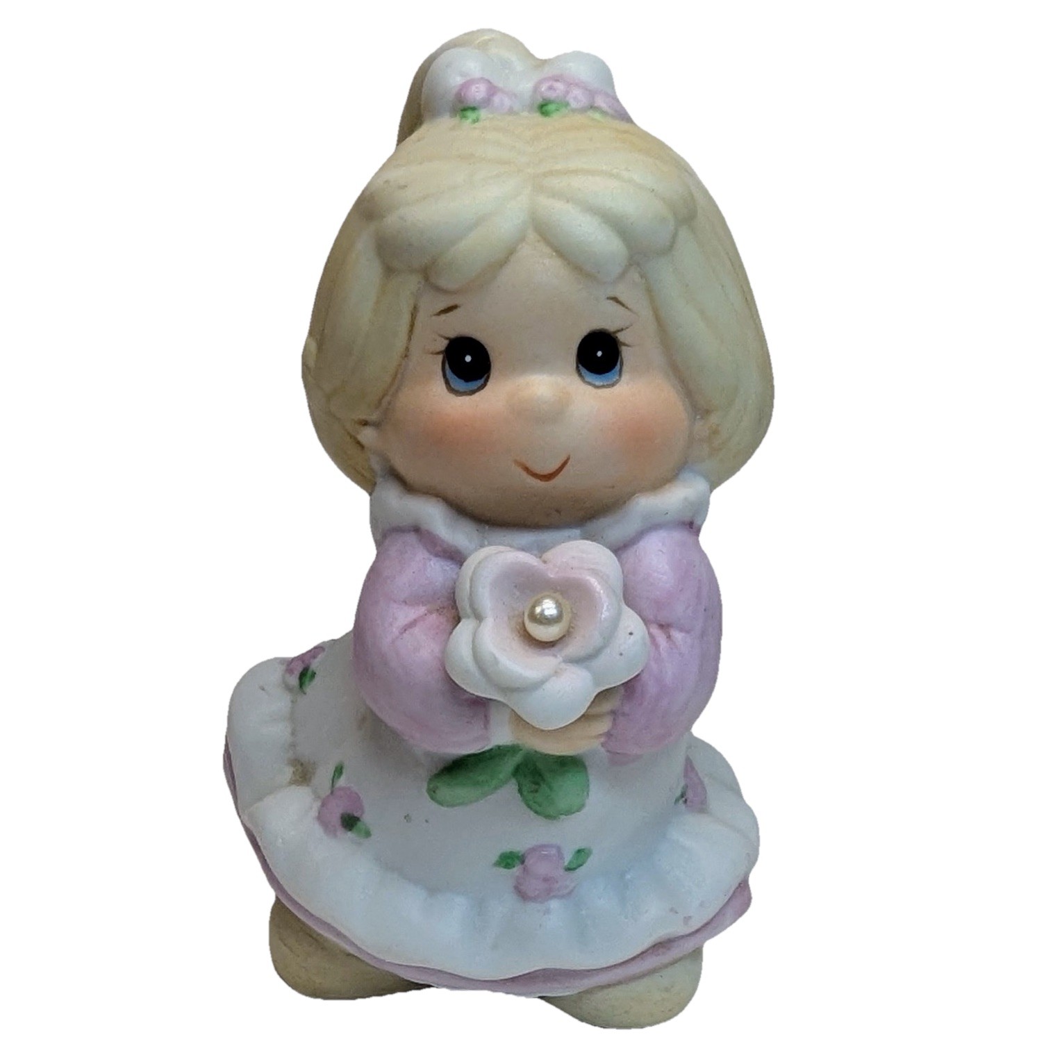 Little Ones June Birthstone Figurine Simson Giftware Fabrizio Pearl 3.75”