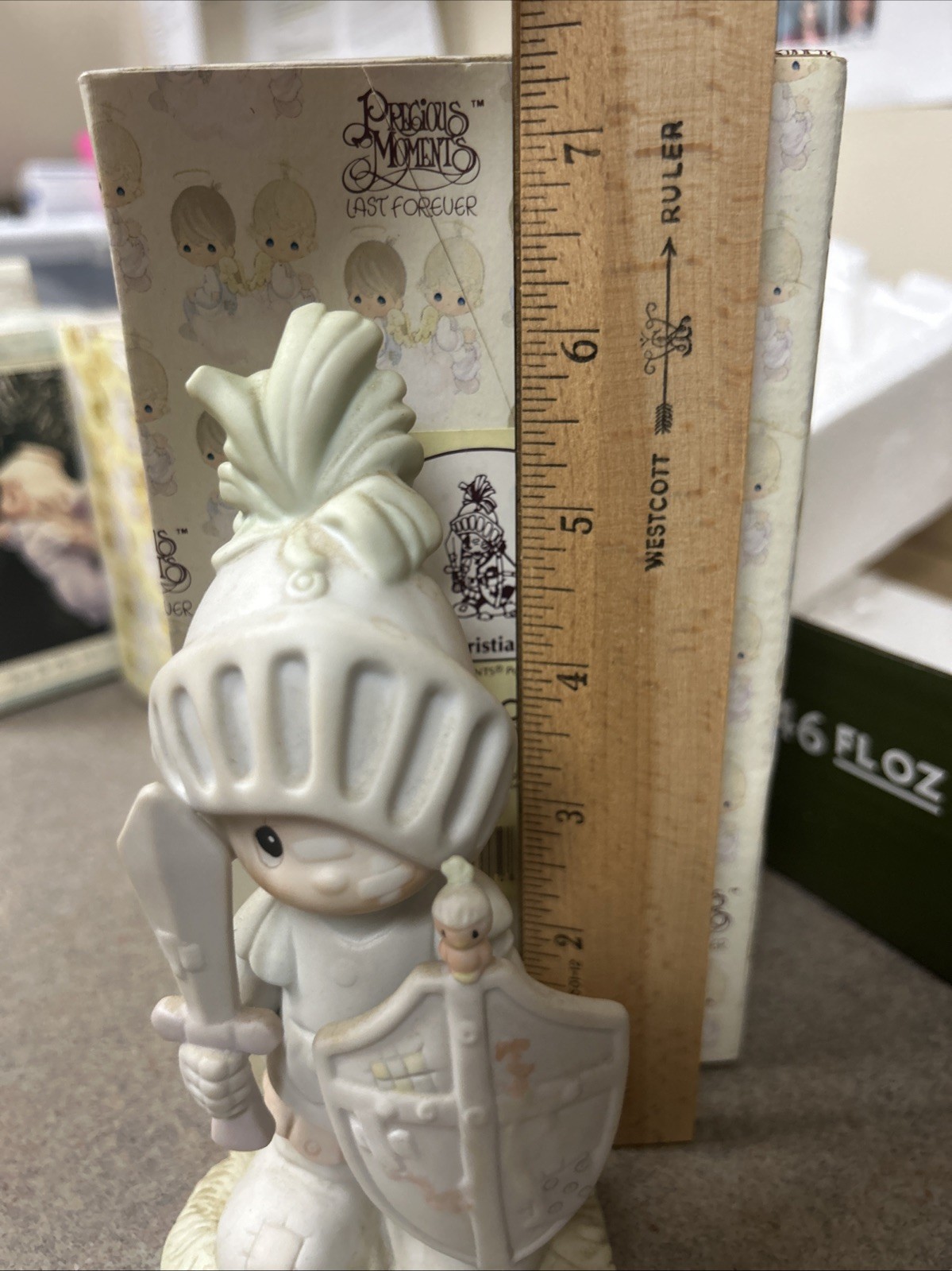 Precious Moments “Onward Christian Soldiers” 1983 E-0523 Enesco Figurine