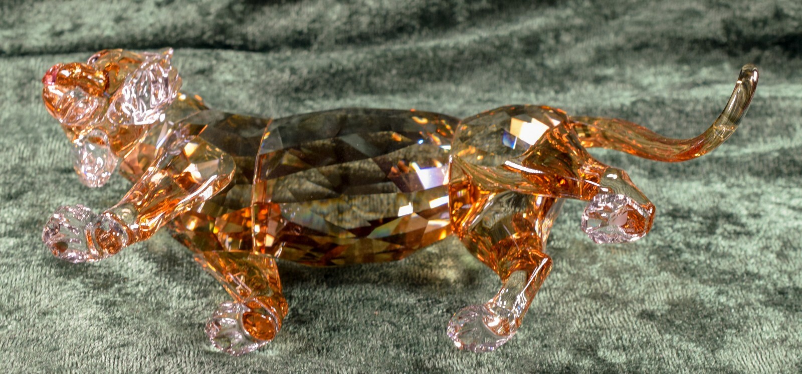 Swarovski SCS 2010 AE crystal Tiger, Endangered Wildlife series, mib, E. Adamer