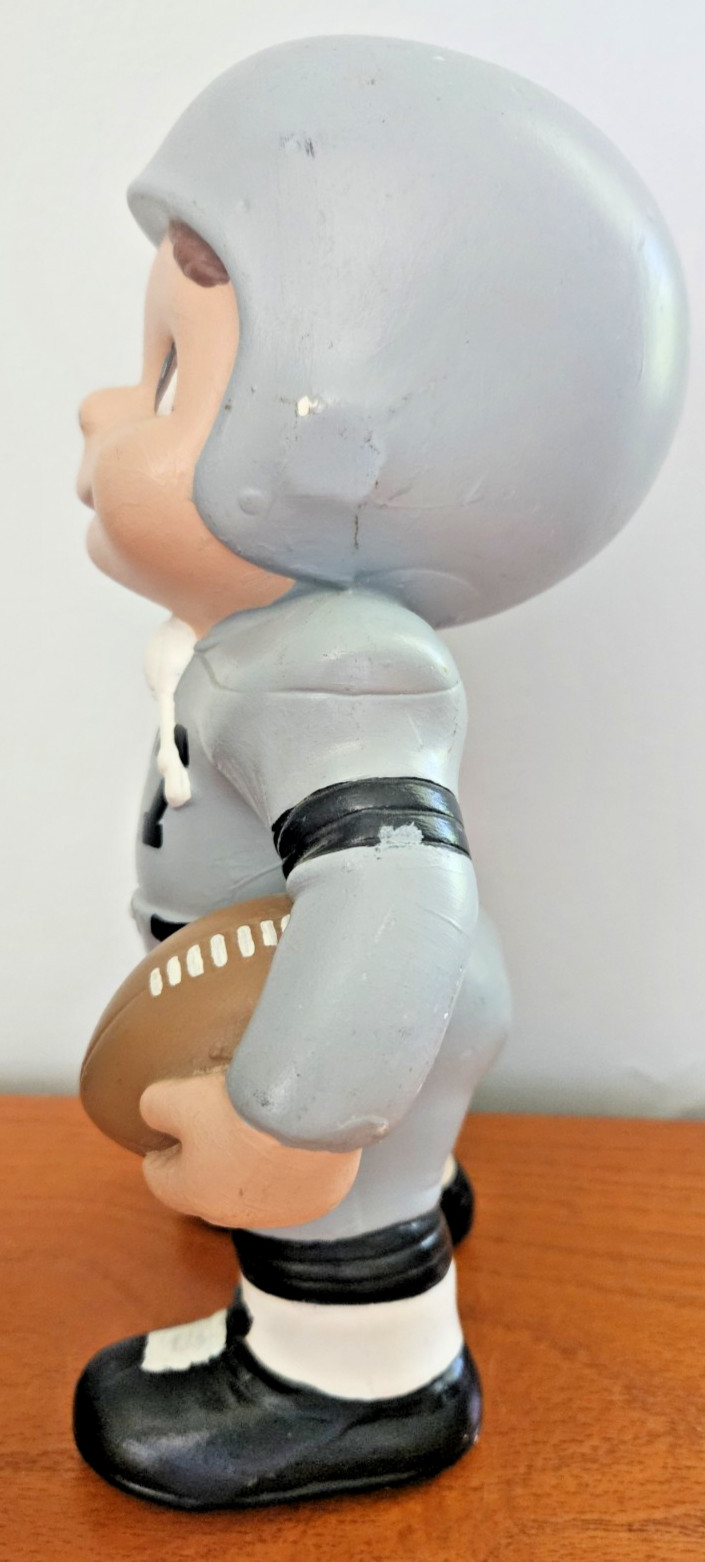 VTG 1970s Atlantic Mold Ceramic Football Player Las Vegas Oakland Raiders NFL