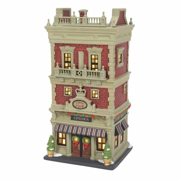 Department 56-Christmas in the City- Uptown Chess Club- 6009754