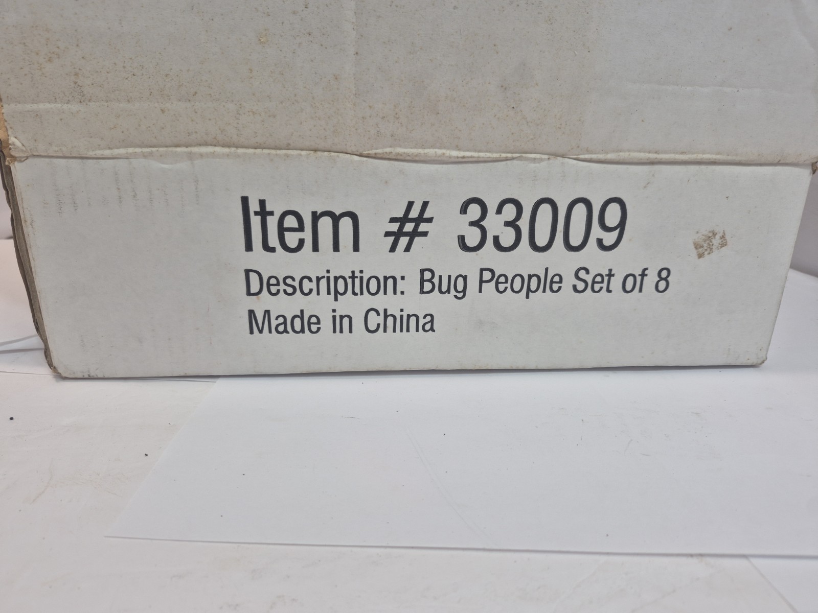 Anthropomorphic Bug People Shelf Sitters Cottage Decor Set Of 8 See Pictures